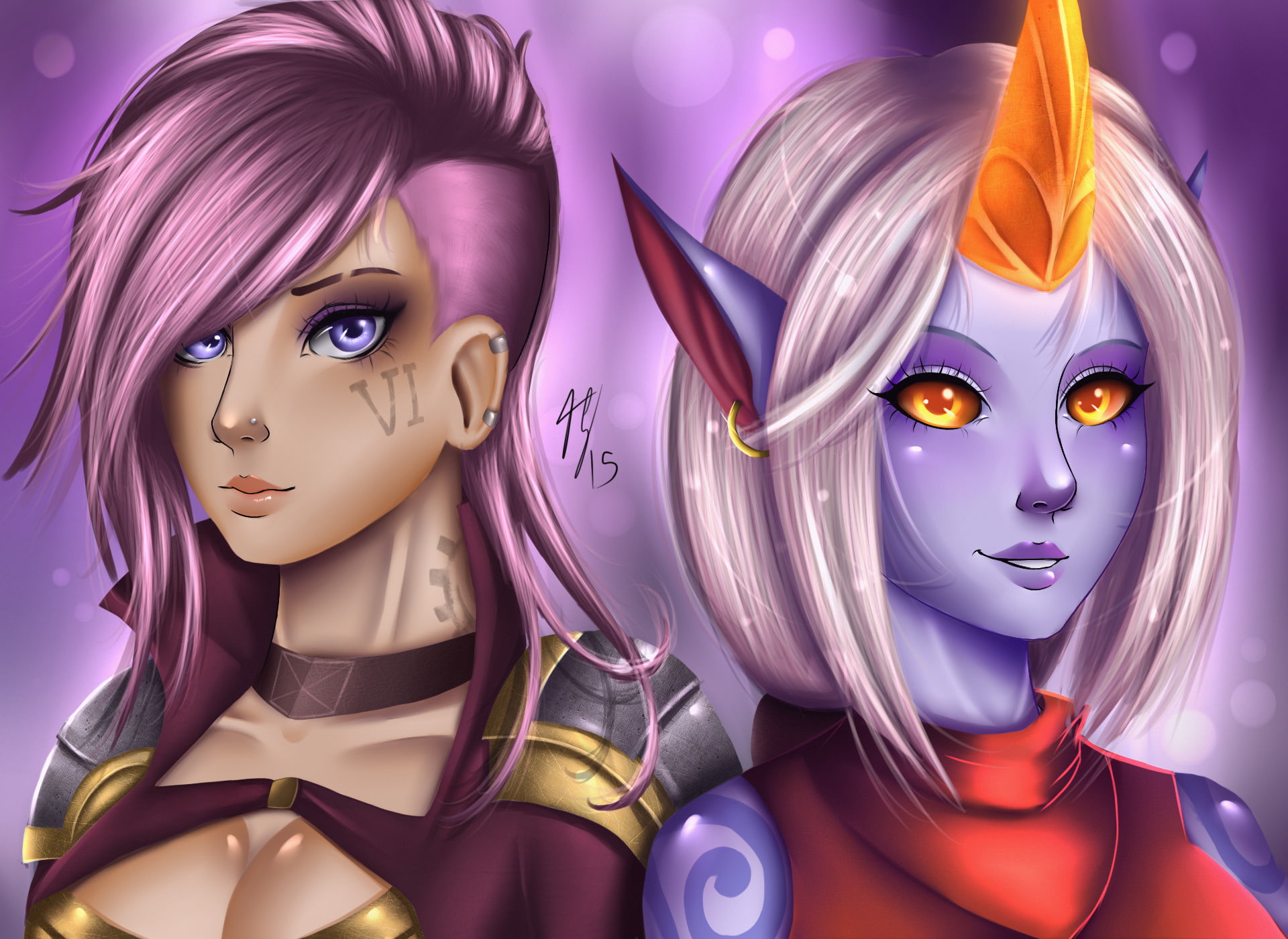 Soraka (League Of Legends), League Of Legends, VI (League Of Legends), Video Game, 1080P, HD Wallpaper
