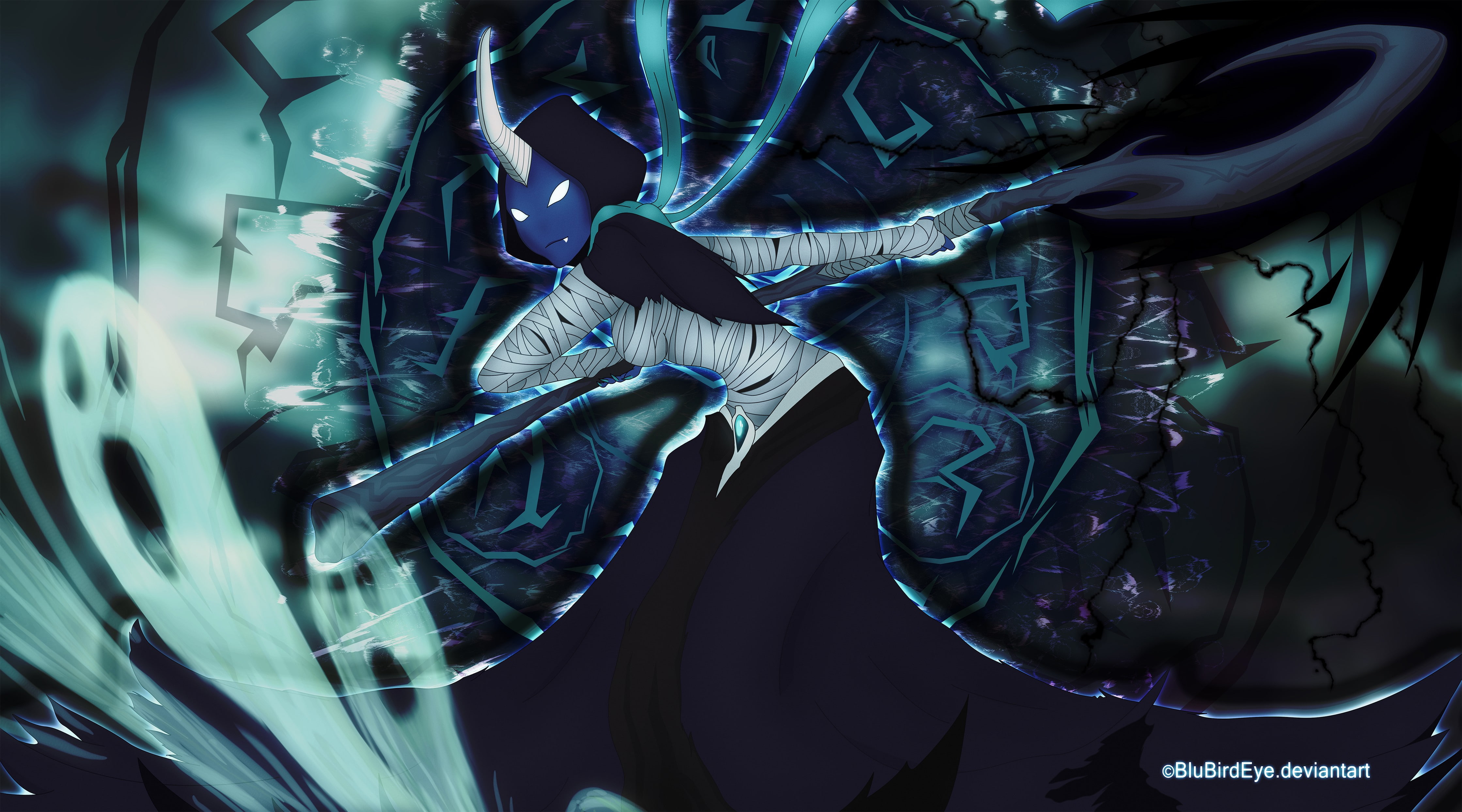 reaper, 4K, Fan Art, League Of Legends, Soraka, HD Wallpaper