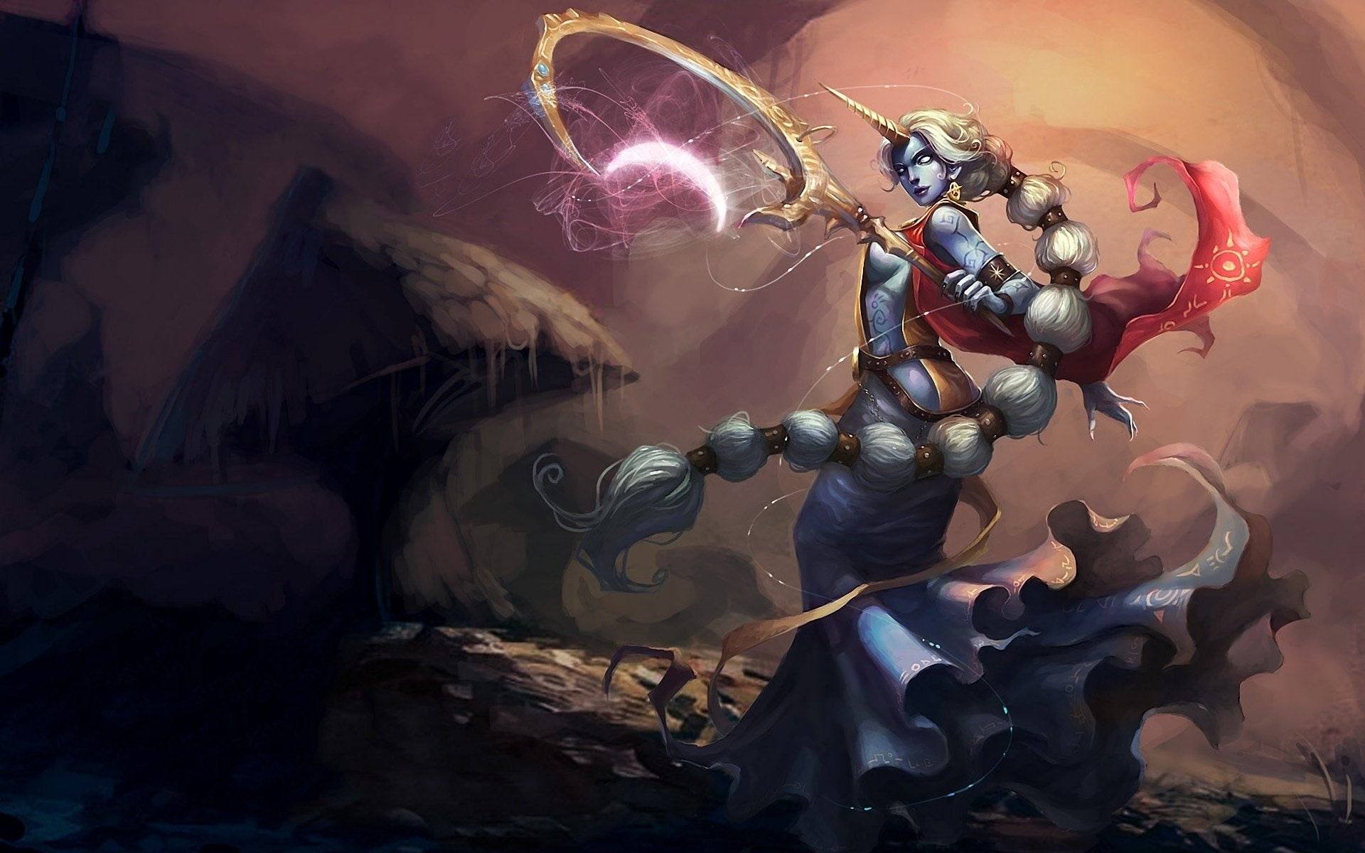 1080P, League Of Legends, Video Game, Soraka (League Of Legends), HD Wallpaper