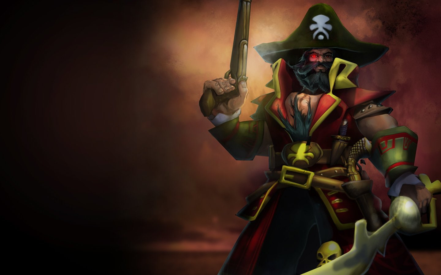 720P, Gangplank (League Of Legends), Video Game, League Of Legends, HD Wallpaper