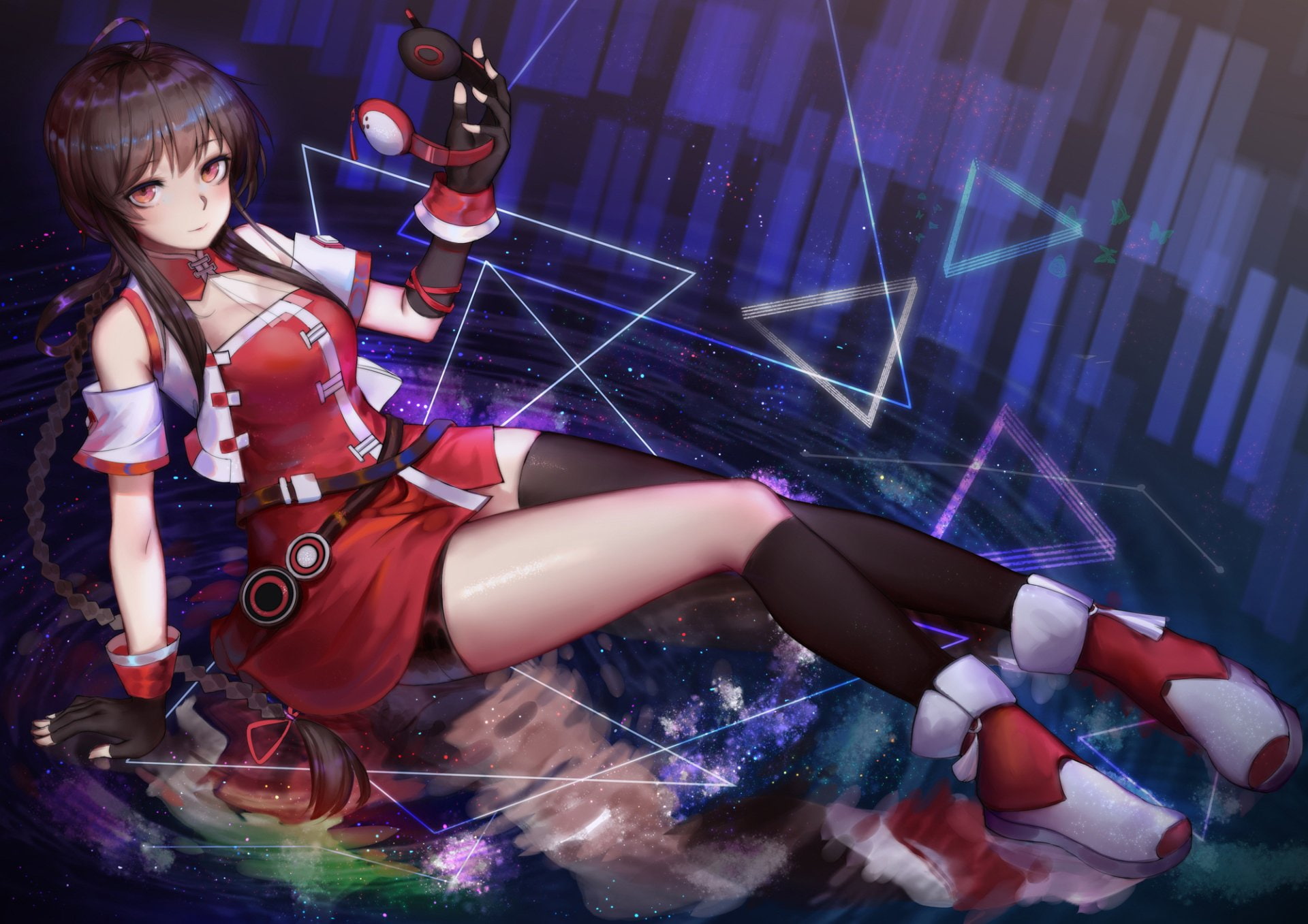 Anime, Vocaloid, 1080P, Yuezheng Ling, HD Wallpaper