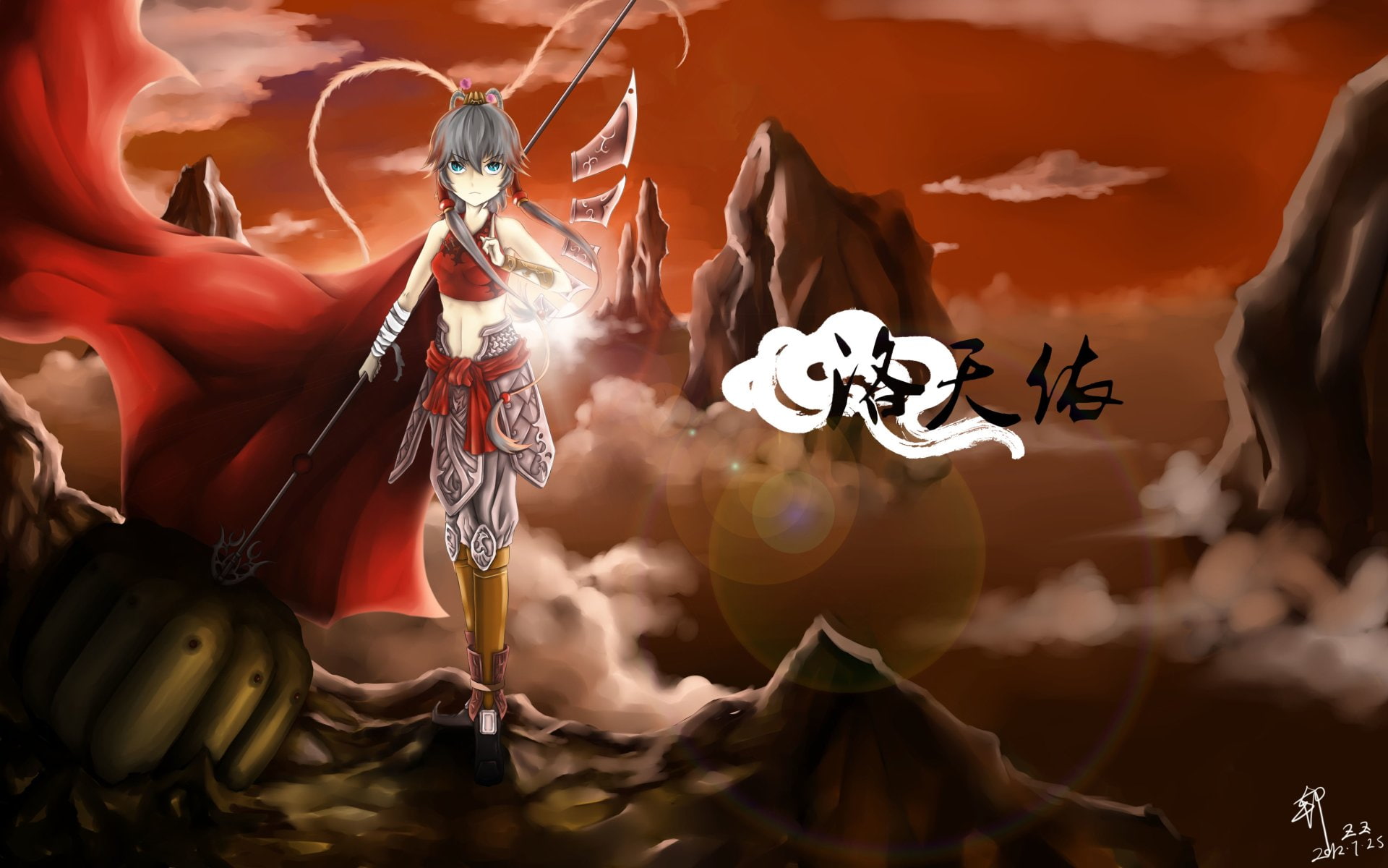 China, Luo Tianyi, Vocaloid, 1080P, Anime, HD Wallpaper