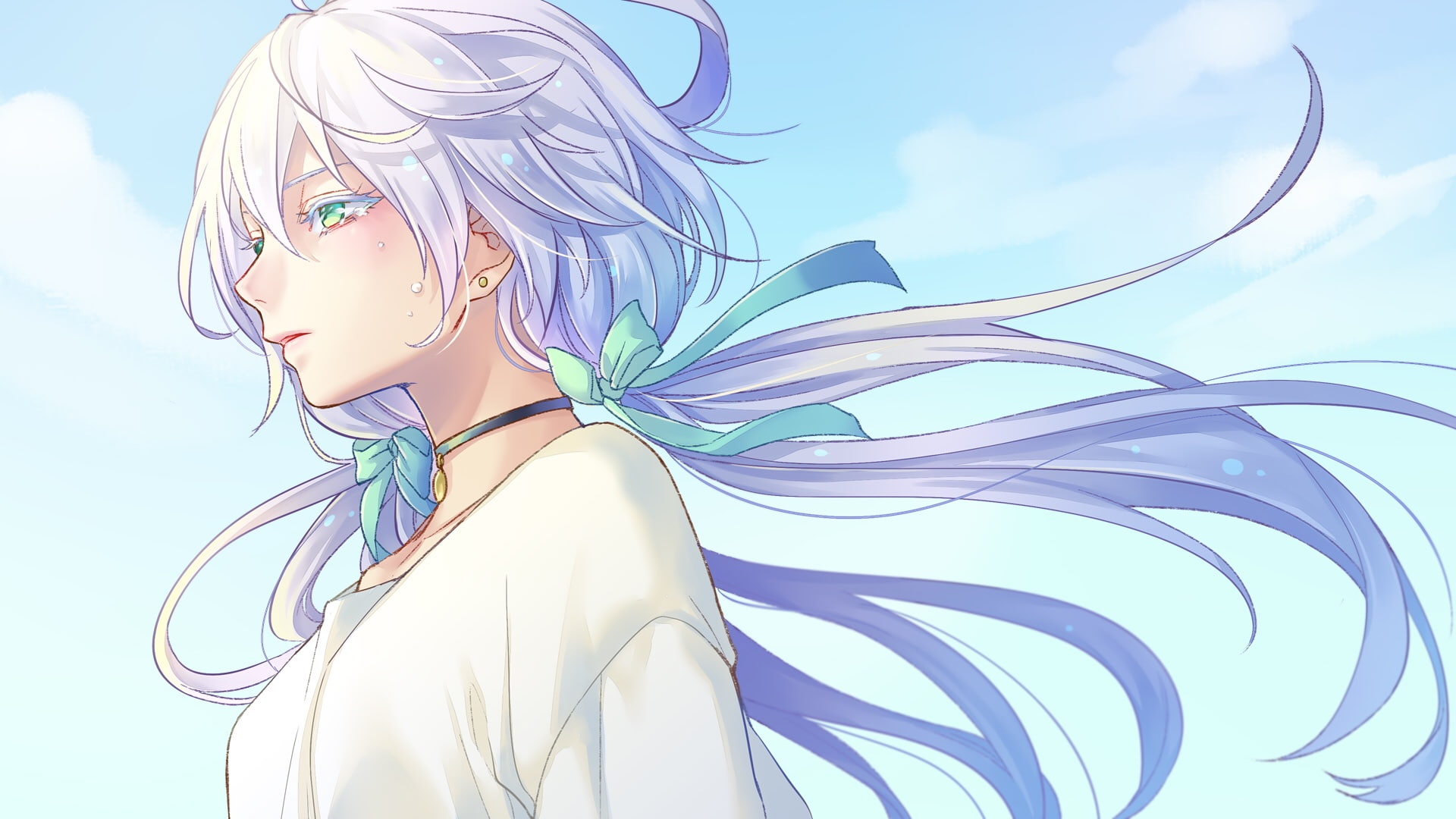 Luo Tianyi, Vocaloid, Anime, 1080P, HD Wallpaper