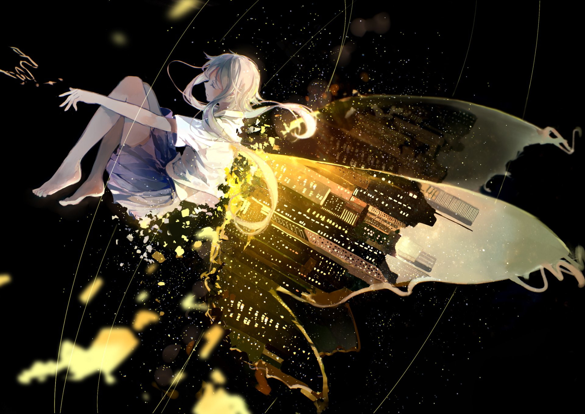 Luo Tianyi, Anime, Vocaloid, 1080P, HD Wallpaper