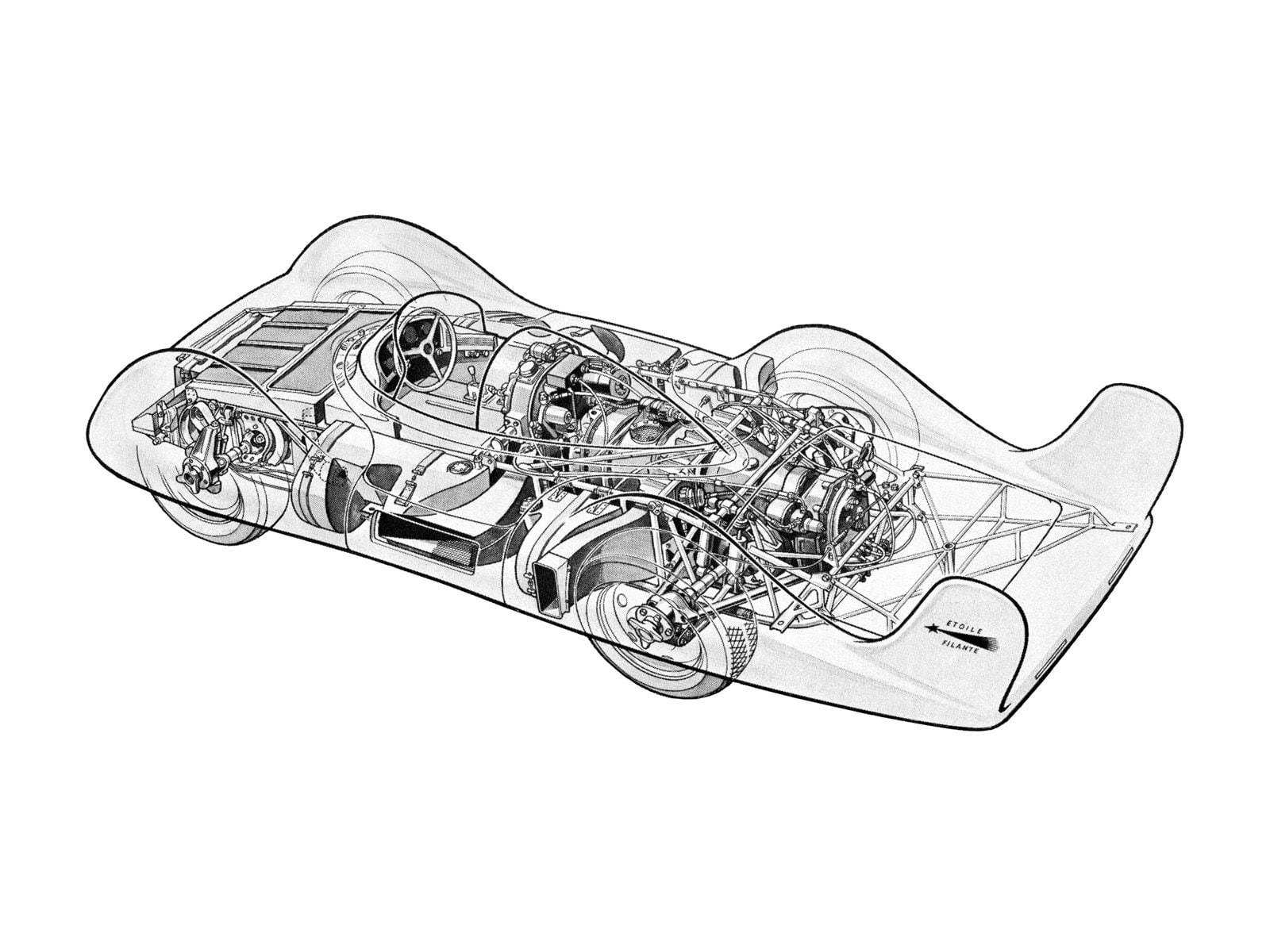 filante, 720P, race, racing, renault, etoile, 1956, HD Wallpaper