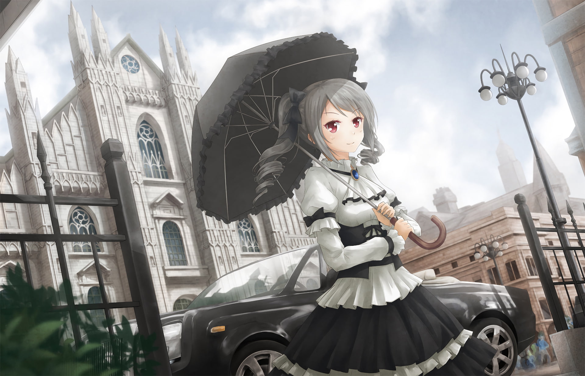beautiful people, lifestyles, fashion, adult, transportation, 1080P, portrait, beauty, The iDOLM@STER Cinderella Girls, women, young women, Anime, clothing, HD Wallpaper