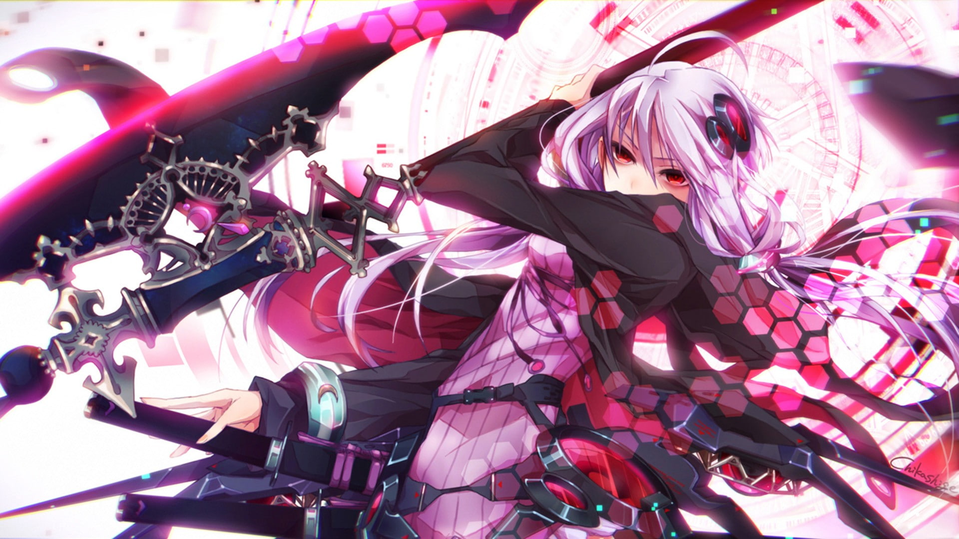 anime girls, Vocaloid, Yuzuki Yukari, 1080P, anime, HD Wallpaper