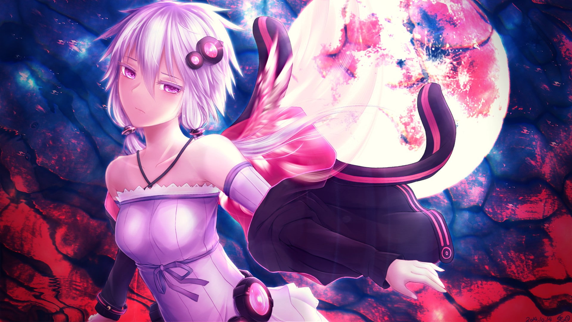 anime girls, 1080P, Vocaloid, Yuzuki Yukari, anime, HD Wallpaper