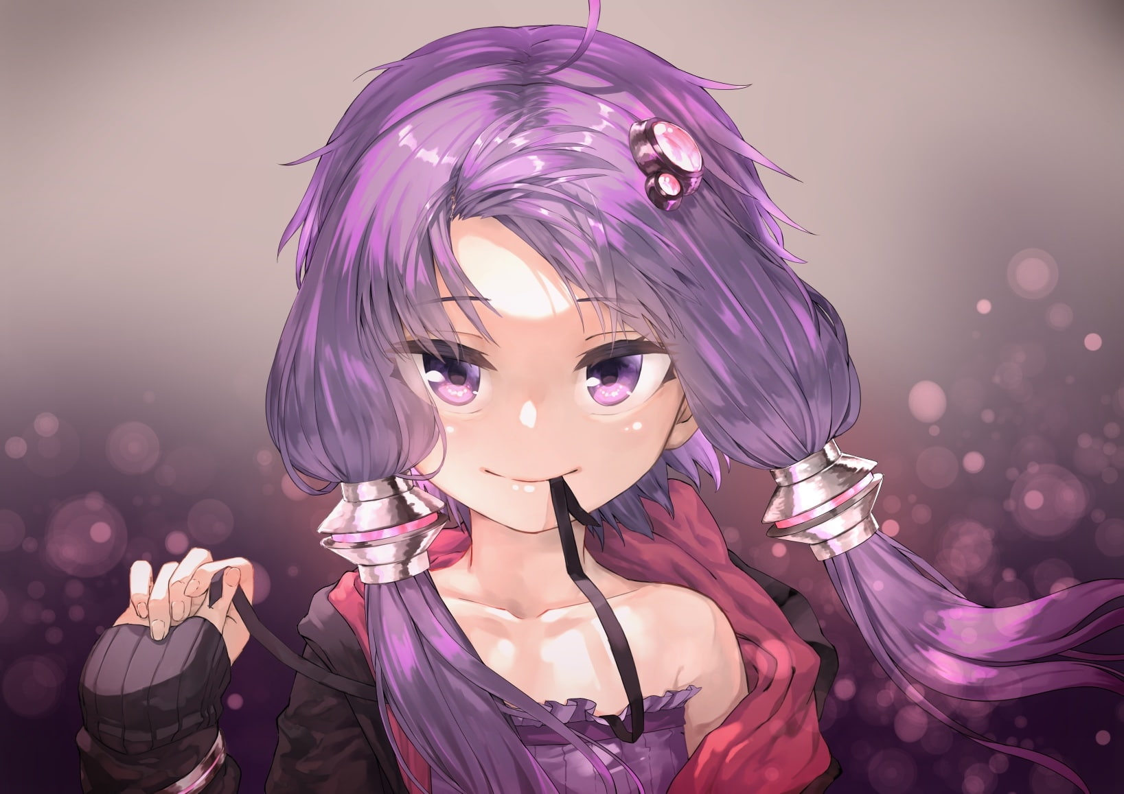 voiceroid, smiling, human representation, pink color, art and craft, indoors, portrait, representation, headshot, fashion, real people, women, make-up, HD Wallpaper
