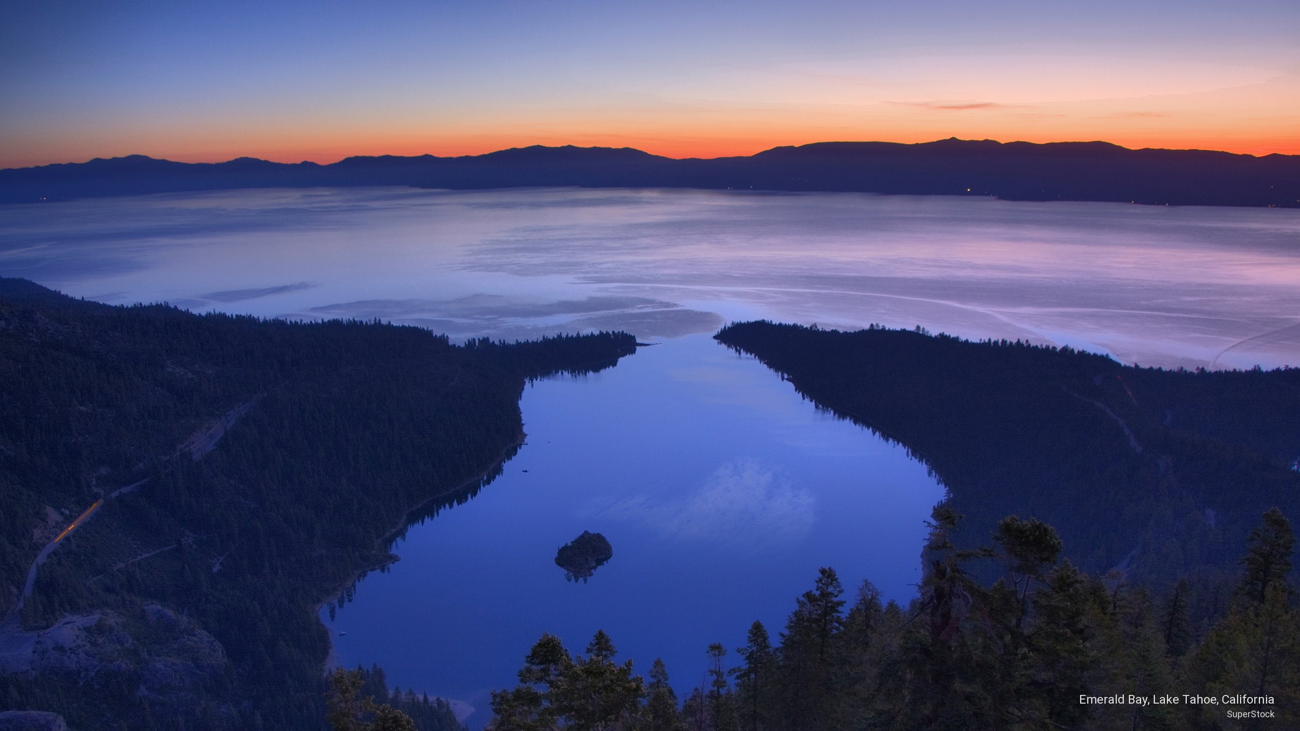 Nature, emerald, tahoe, california, 2K, bay, lake, HD Wallpaper