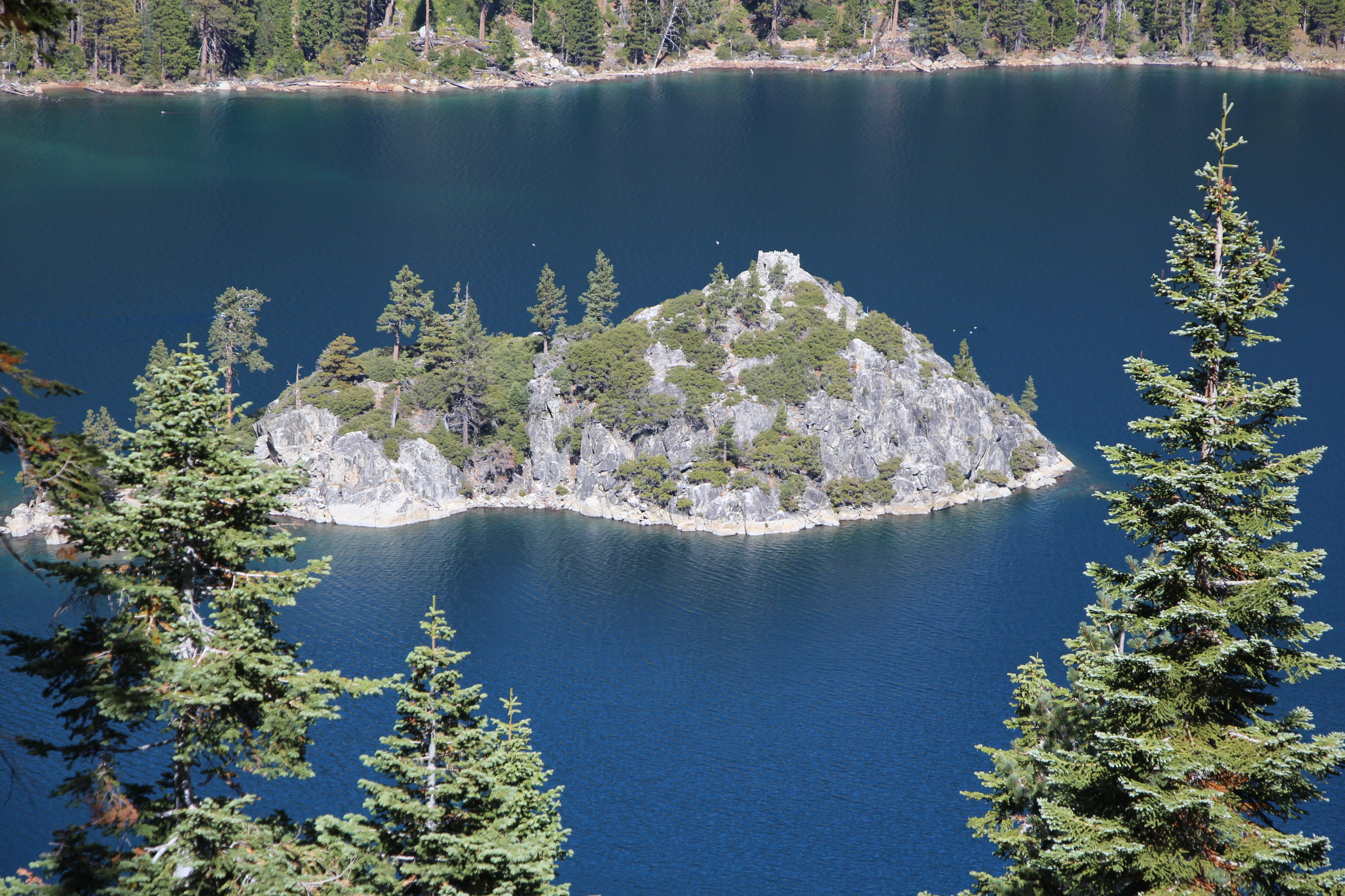 high angle view, outdoors, island, forest, pine tree, beauty in nature, natural, landscape, mountain, scenics - nature, lake, tranquility, tranquil scene, HD Wallpaper
