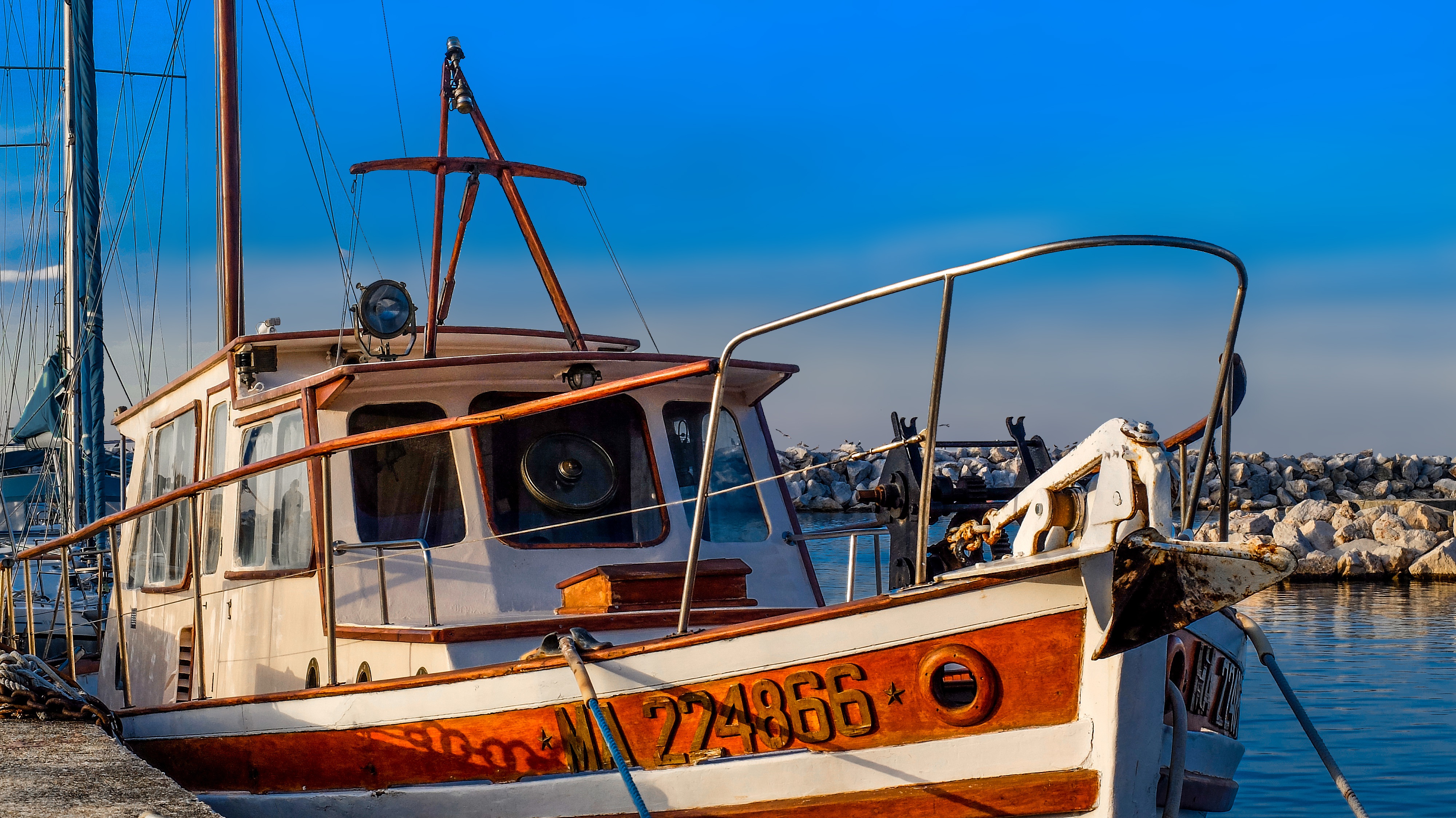 boat, passenger craft, travel, marina, nautical vessel, mode of transportation, nature, harbor, no people, fishing industry, marseille, sailboat, outdoors, HD Wallpaper