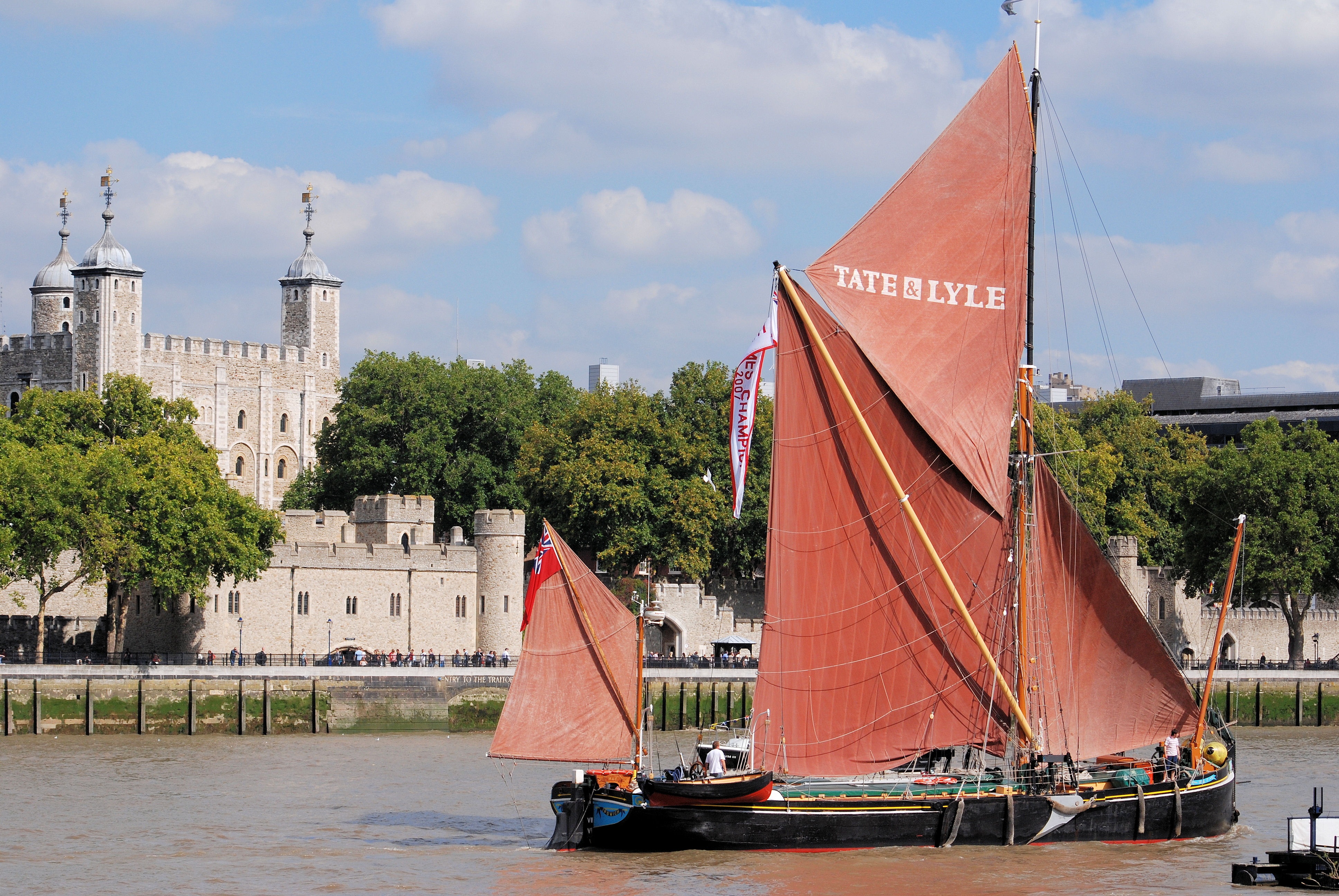 city, bark, plant, sky, mode of transportation, barque, architecture, nautical vessel, sailing, travel destinations, day, travel, tower of london, outdoors, HD Wallpaper