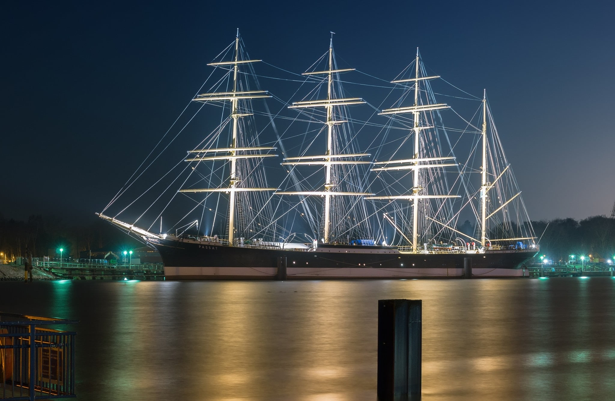 Volkswagen Passat, Vehicles, Sailboat, Barque, 1080P, HD Wallpaper
