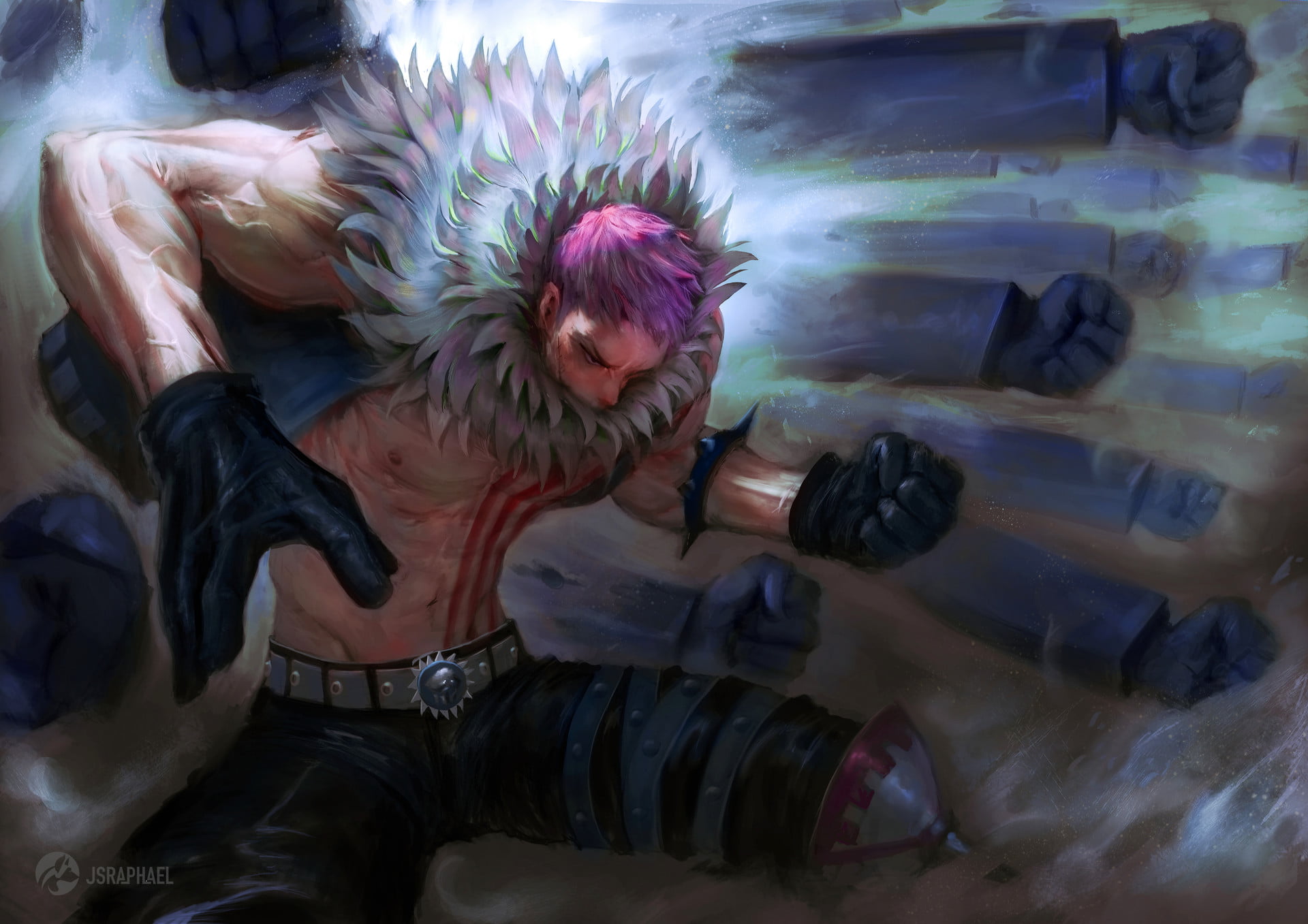 One Piece, 1080P, Charlotte Katakuri, HD Wallpaper