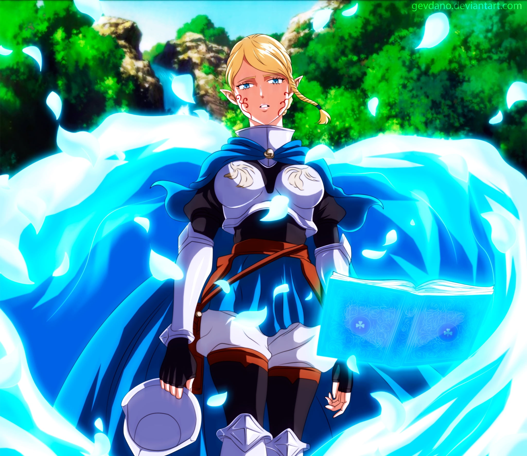 Black Clover, Charlotte Roselei, 1080P, Anime, HD Wallpaper