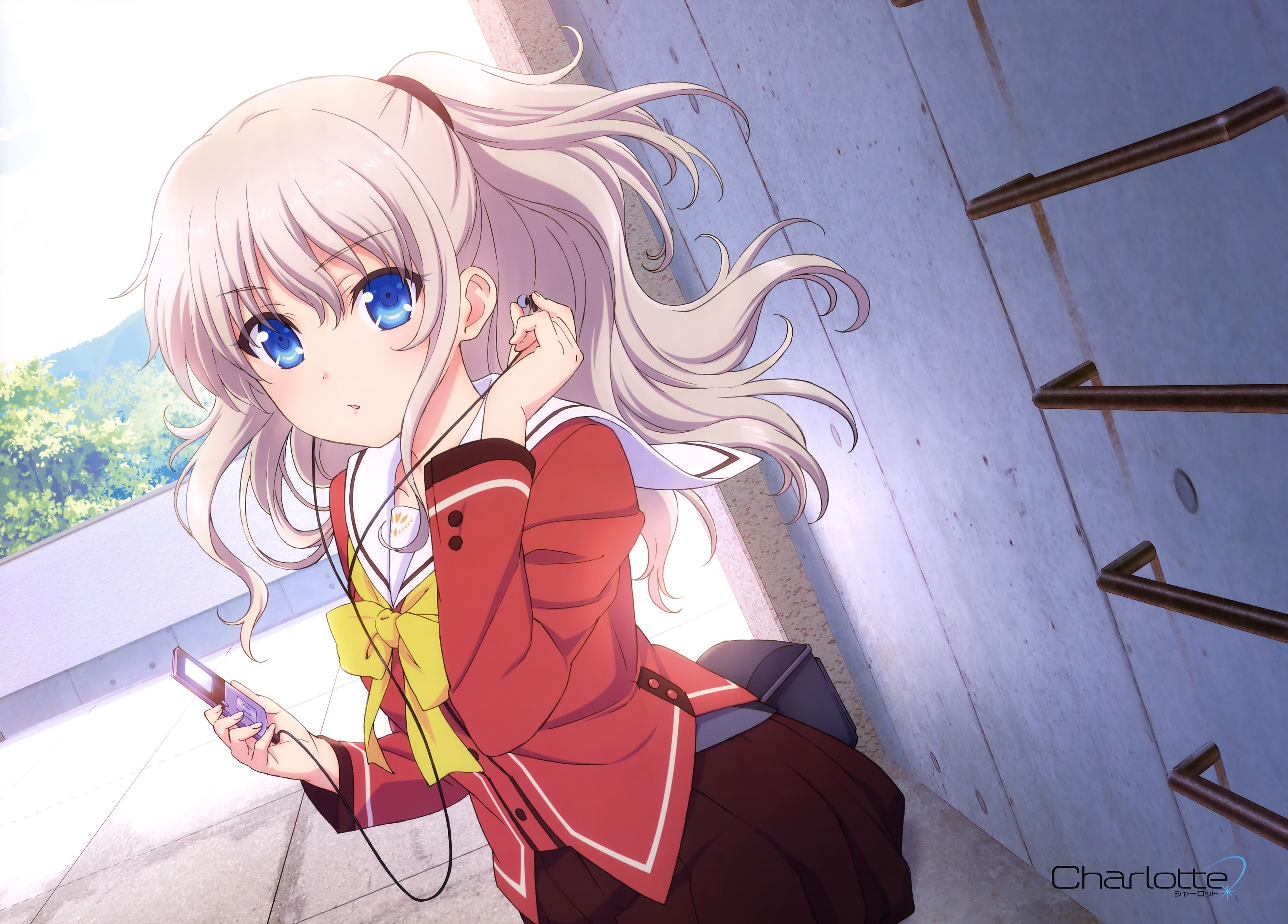 4K, girl, nao, charlotte, tomori, HD Wallpaper