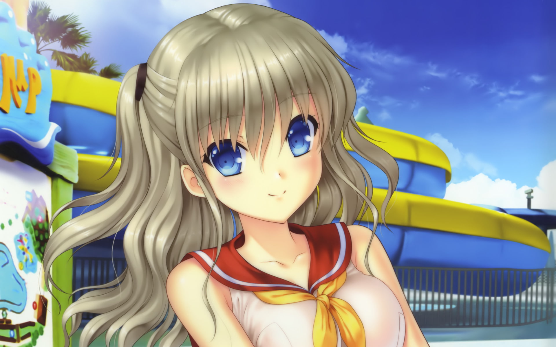 Charlotte, Anime, Nao Tomori, 1080P, HD Wallpaper