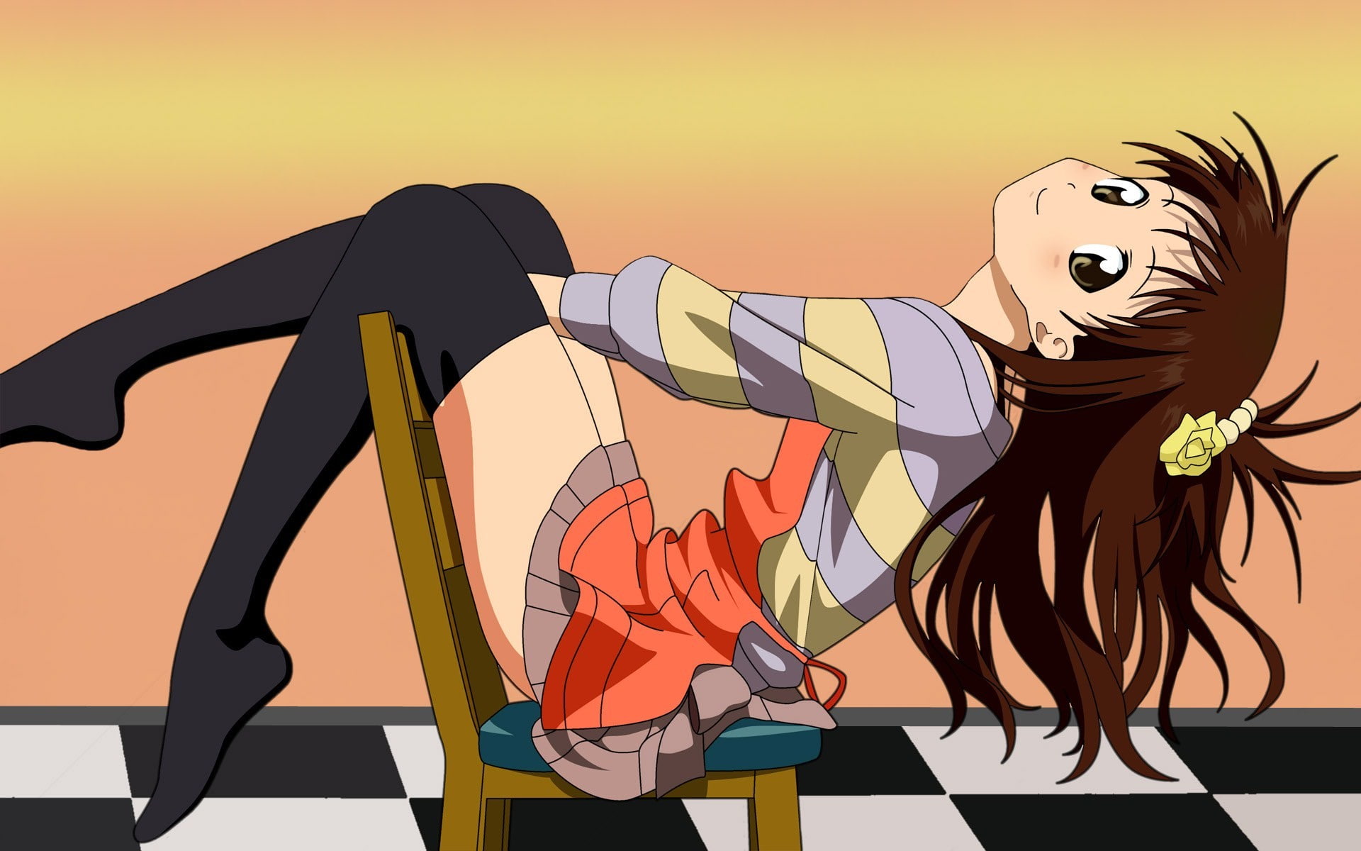 love, yuuki, mikan, 1080P, HD Wallpaper