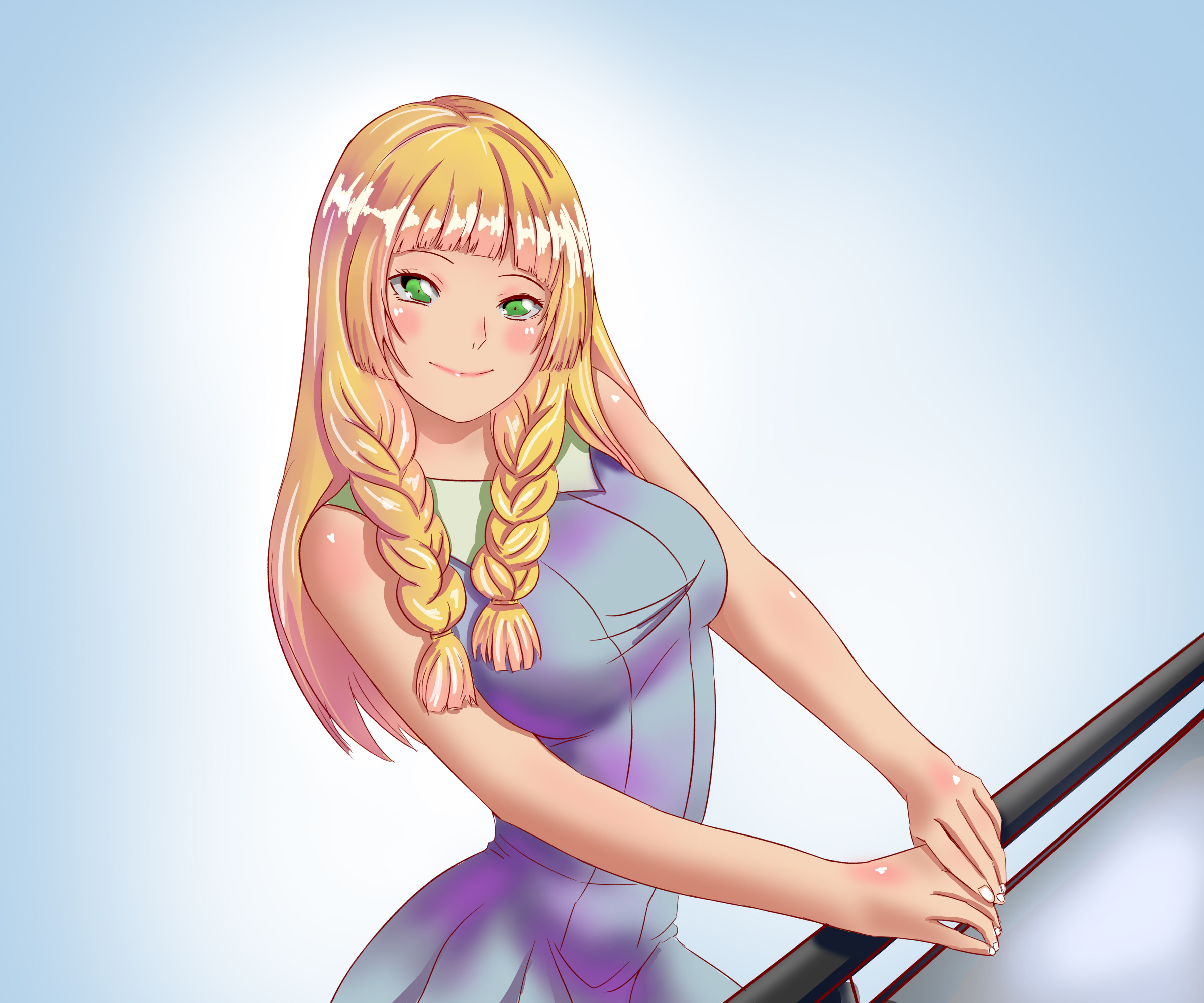 2K, Lillie (Pokemon), Pokémon, Pokémon: Sun and Moon, HD Wallpaper