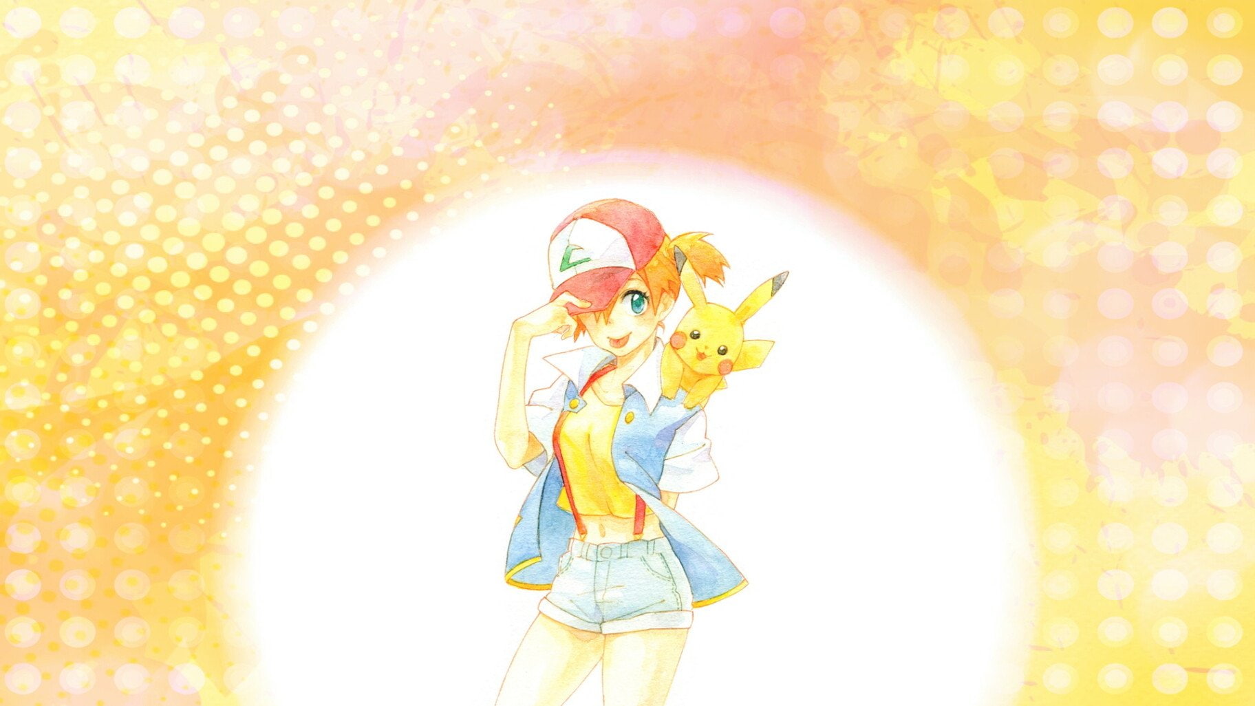 Pokémon, Pikachu, 720P, Misty (Pokémon), HD Wallpaper