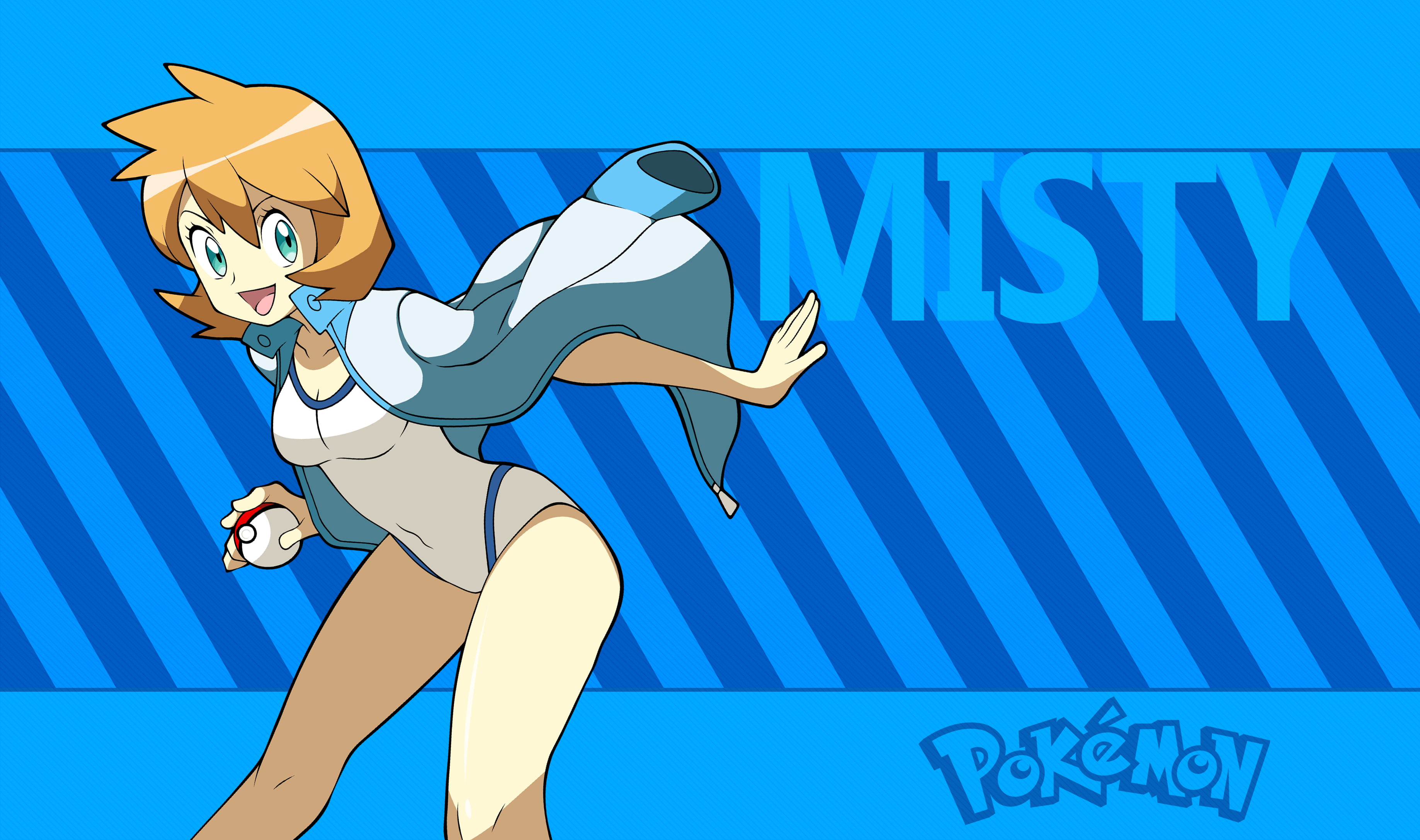 2K, Pokémon, Pokémon: HeartGold and SoulSilver, Misty (Pokémon), HD Wallpaper