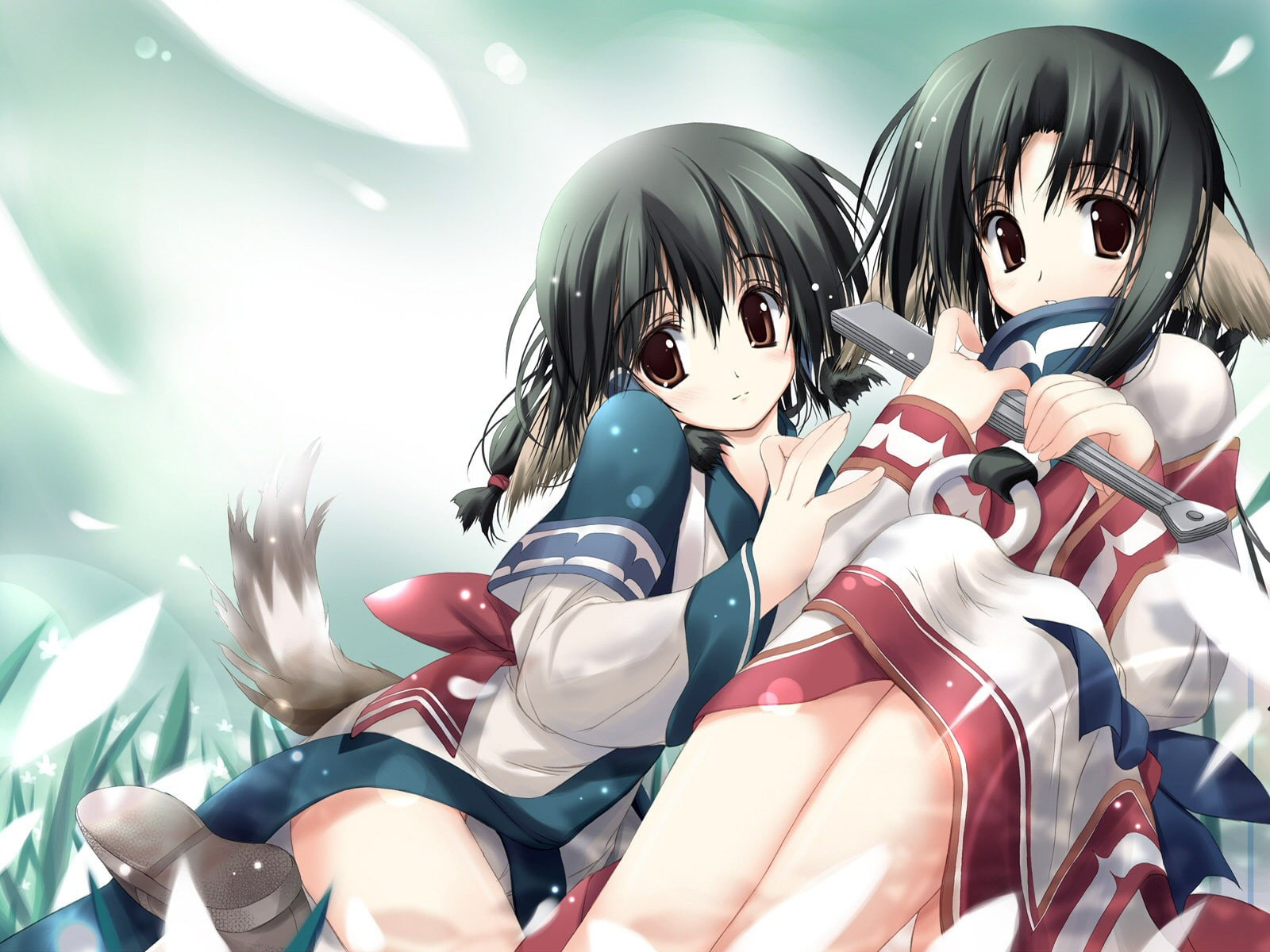 Inumimi, Anime Girls, Animal Ears, 720P, HD Wallpaper