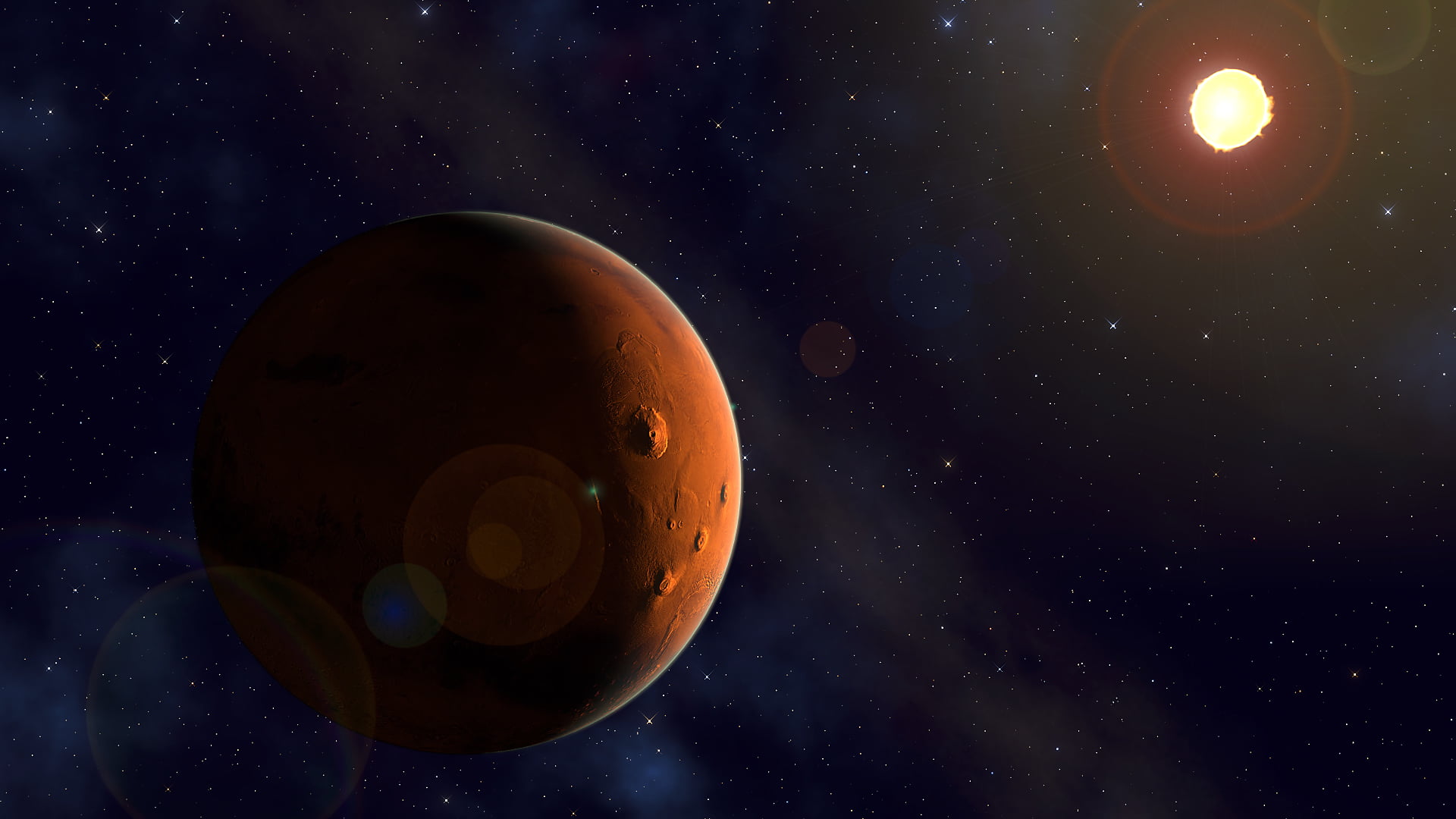 no people, meteor, beauty, scenics - nature, constellation, asteroid, mystery, solar System, Mars, milky Way, saturn, meteorite, nature, moon, the sun, HD Wallpaper