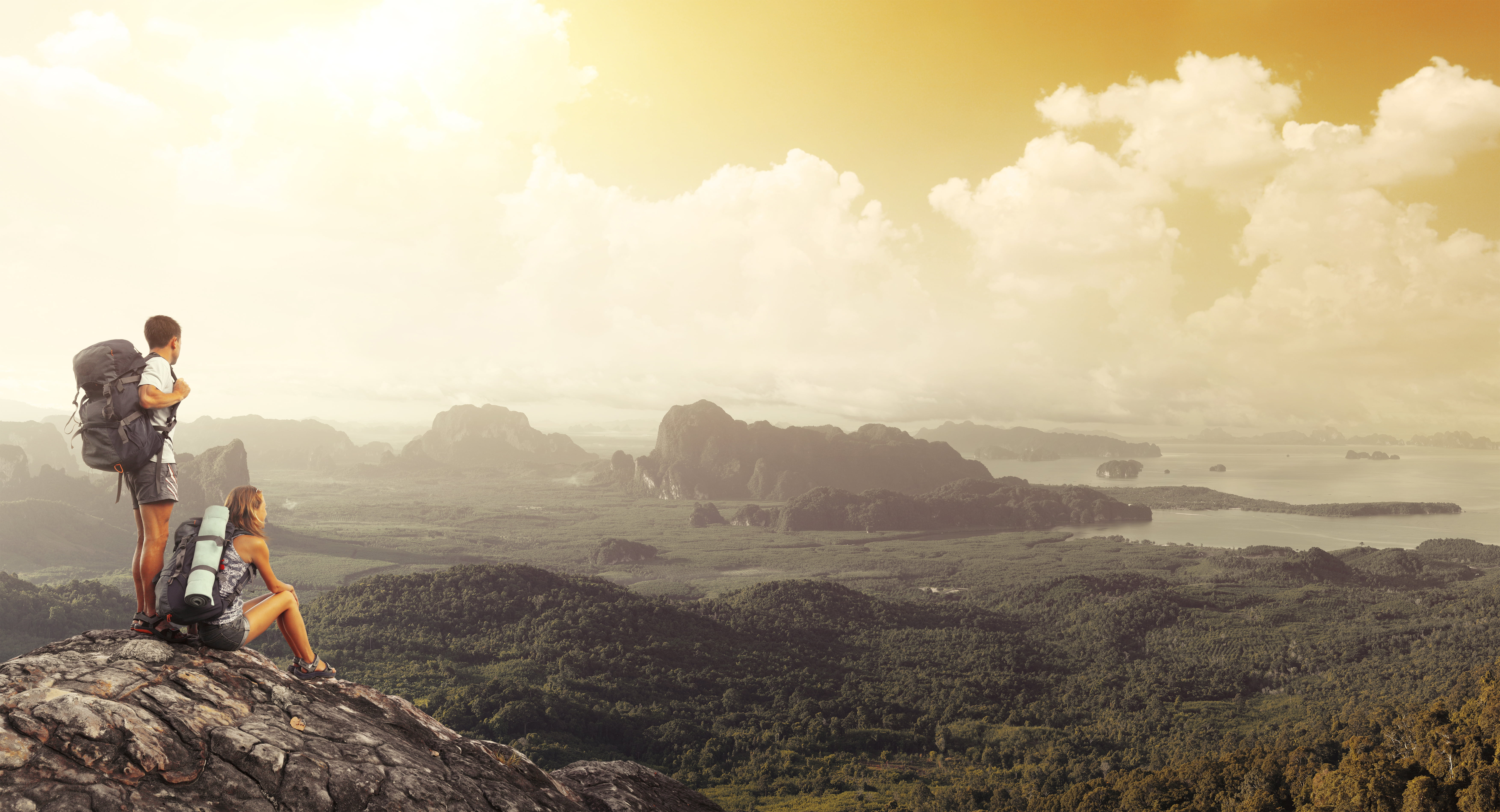 adult, activity, backpacks, men, mountains, adventure, rock - object, lifestyles, 5K, backpack, people, nature, outdoors, real people, scenics - nature, HD Wallpaper