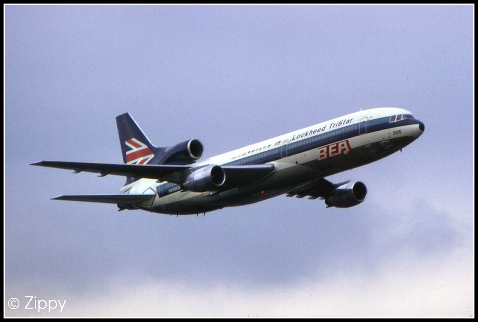 airliner, airplane, 720P, transport, plane, l 1011, lockheed, tristar, aircrafts, HD Wallpaper