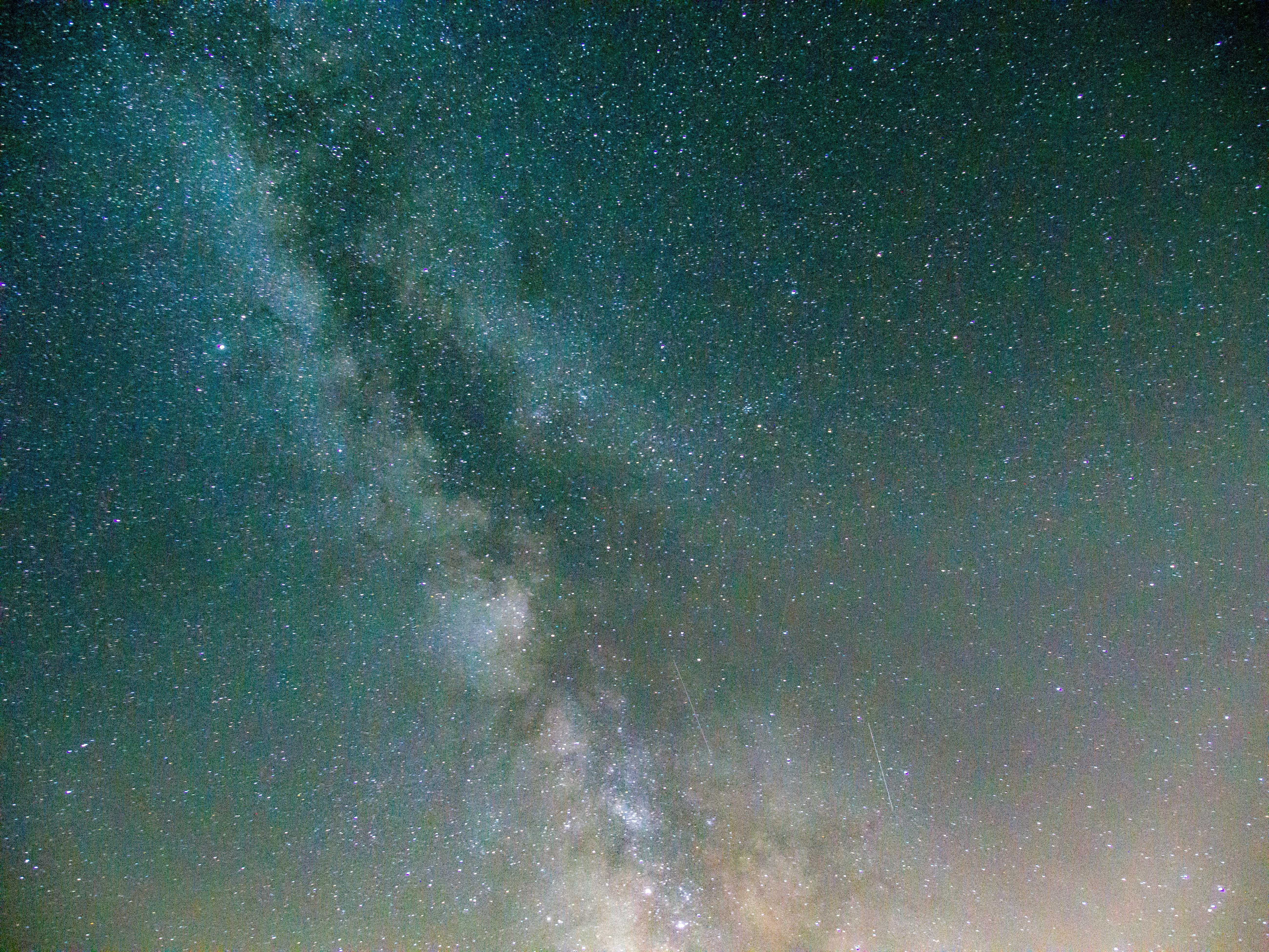 night, tranquil scene, milky way, full frame, galaxy, scenics - nature, 5K, space and astronomy, sky, tranquility, space, outdoors, star - space, star field, HD Wallpaper