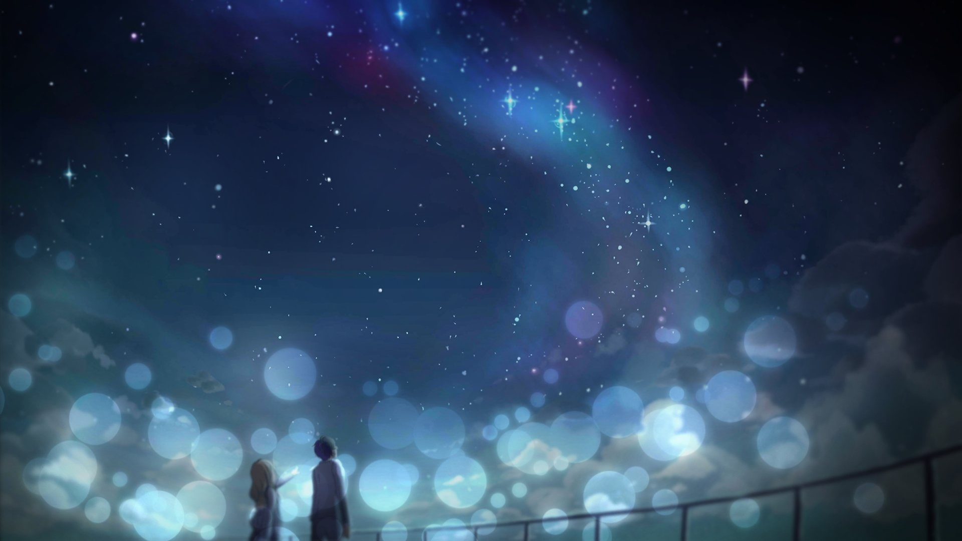 1080P, Kaori Miyazono, Your Lie in April, Anime, Kousei Arima, HD Wallpaper