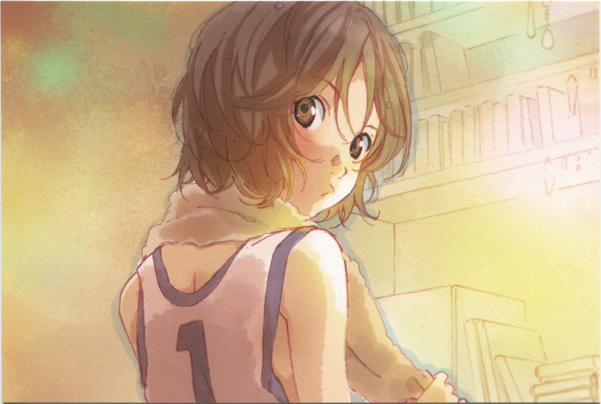1080P, Your Lie in April, Anime, Tsubaki Sawabe, HD Wallpaper