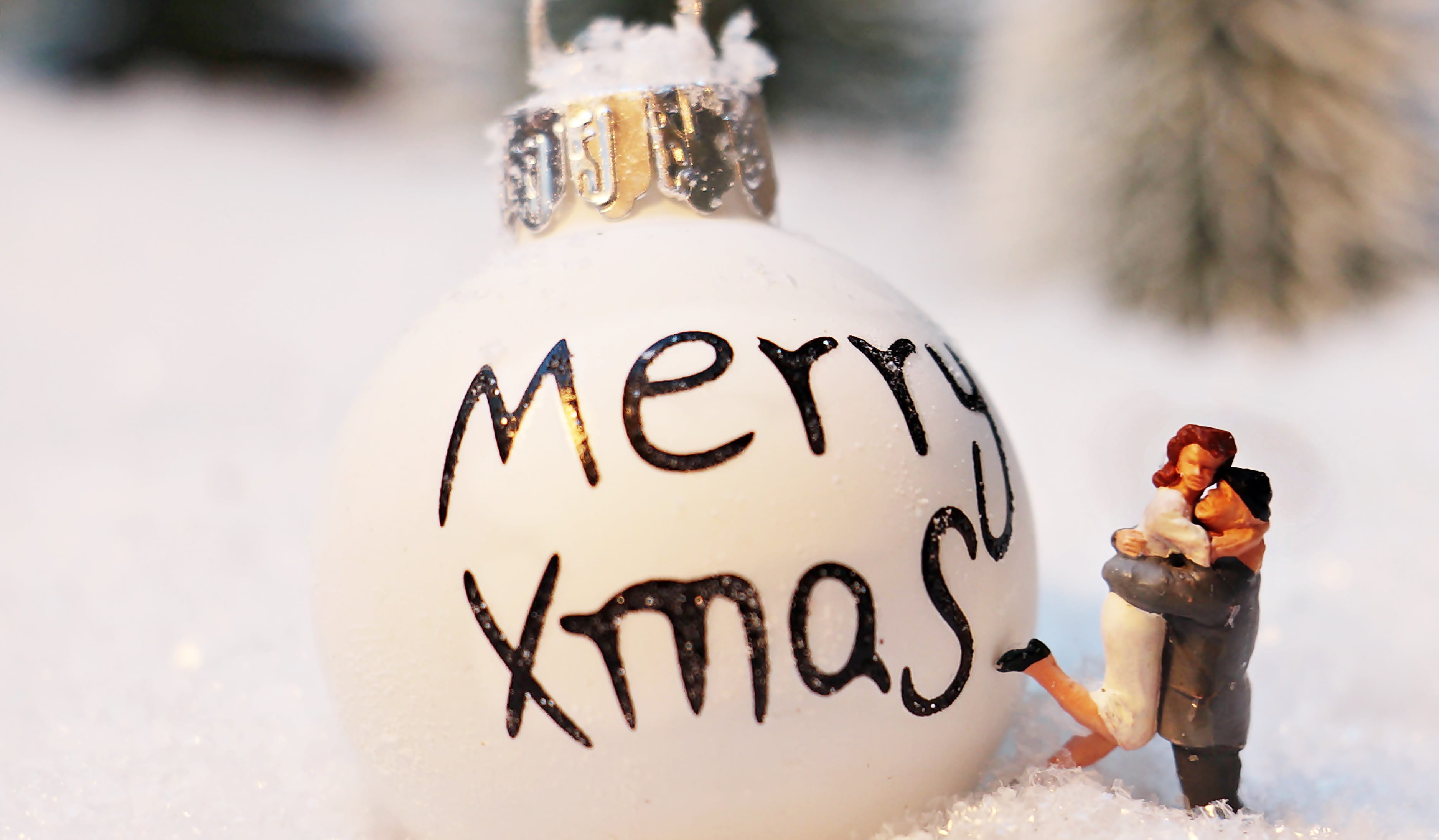 woman, winter, christmas time, weihnachtsbaumschmuck, background, sparkle, joy, people, celebration, nature, event, cheerful, christmas bauble, map, cold, HD Wallpaper