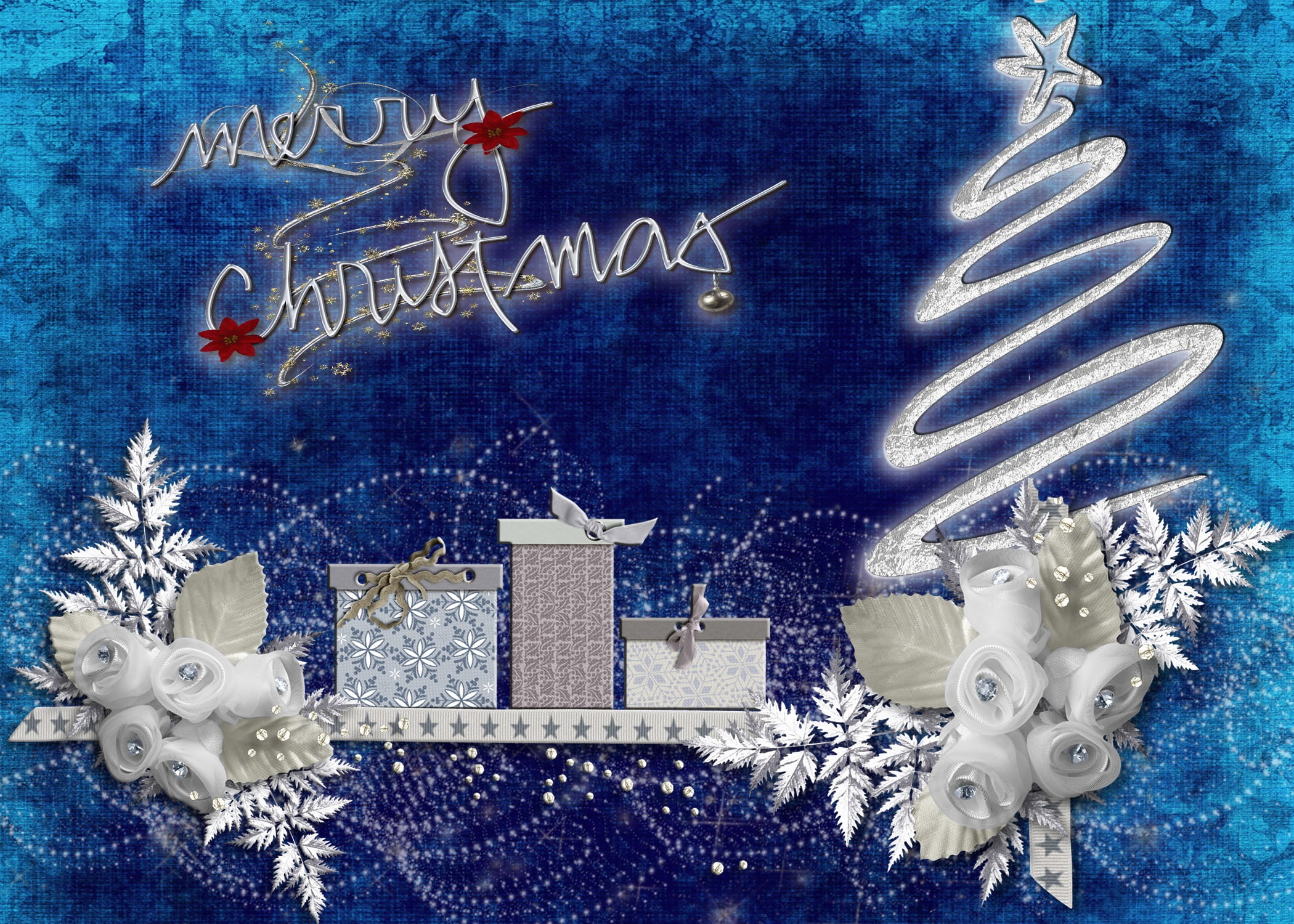 decoration, white, nature, box, christmas decoration, creativity, stylish, 1080P, gift, christmas, card, cold temperature, representation, backgrounds, HD Wallpaper
