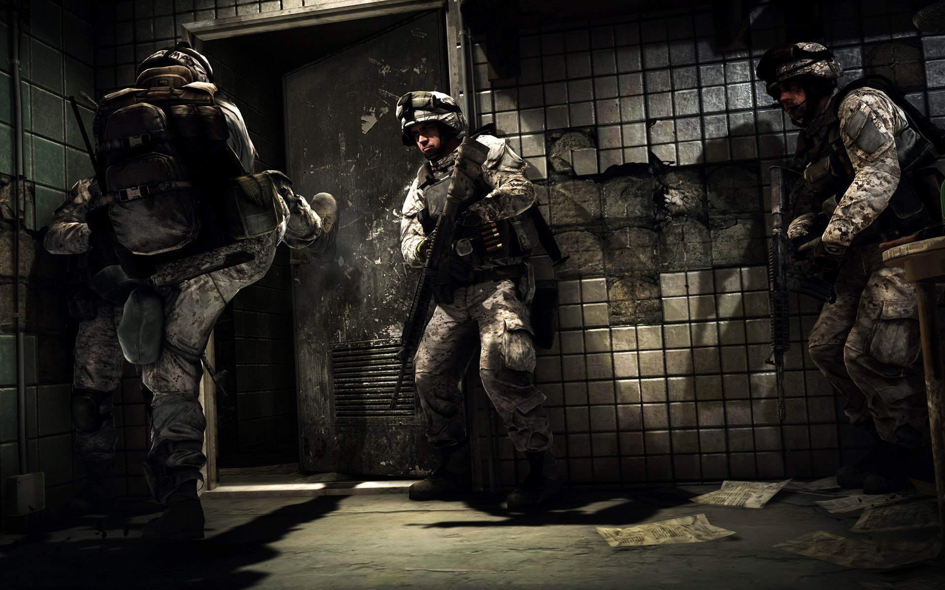 battlefield, hd, soldiers, 1080P, video games, breach, HD Wallpaper