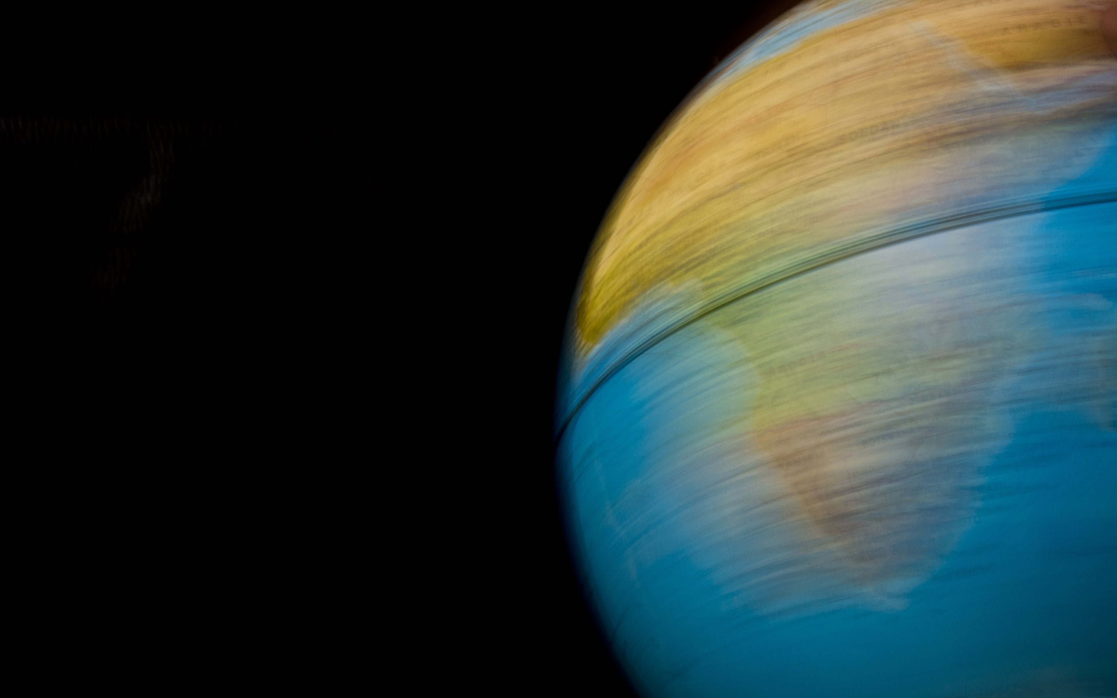 Earth, rotation, Africa, globe, 4K, travel, HD Wallpaper