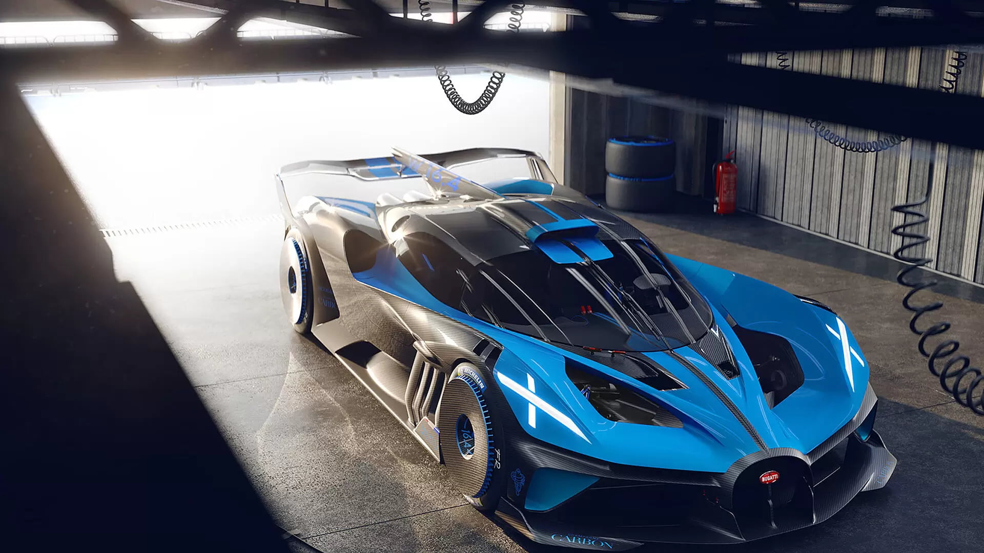 car, race cars, Bugatti Bolide, 1080P, HD Wallpaper
