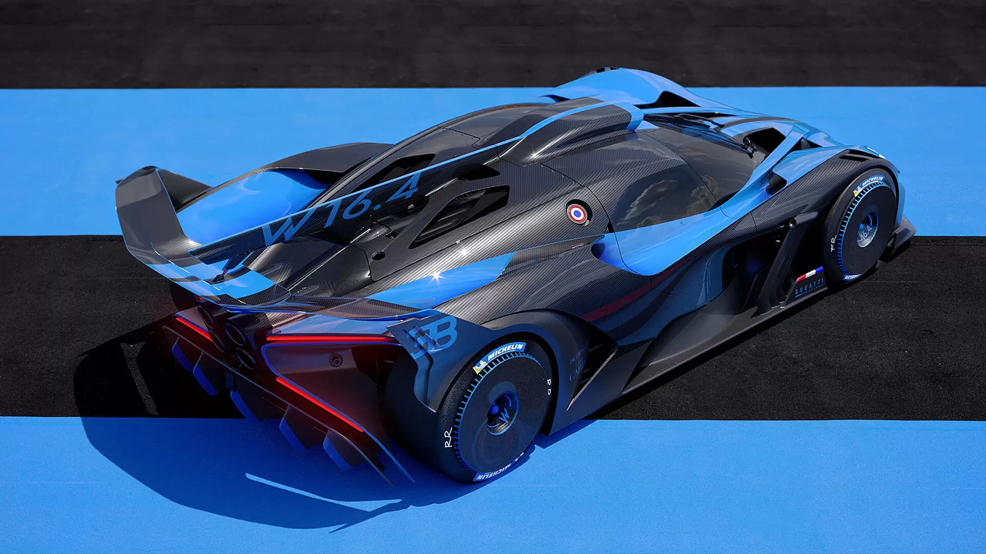 race cars, Bugatti Bolide, 1080P, car, HD Wallpaper
