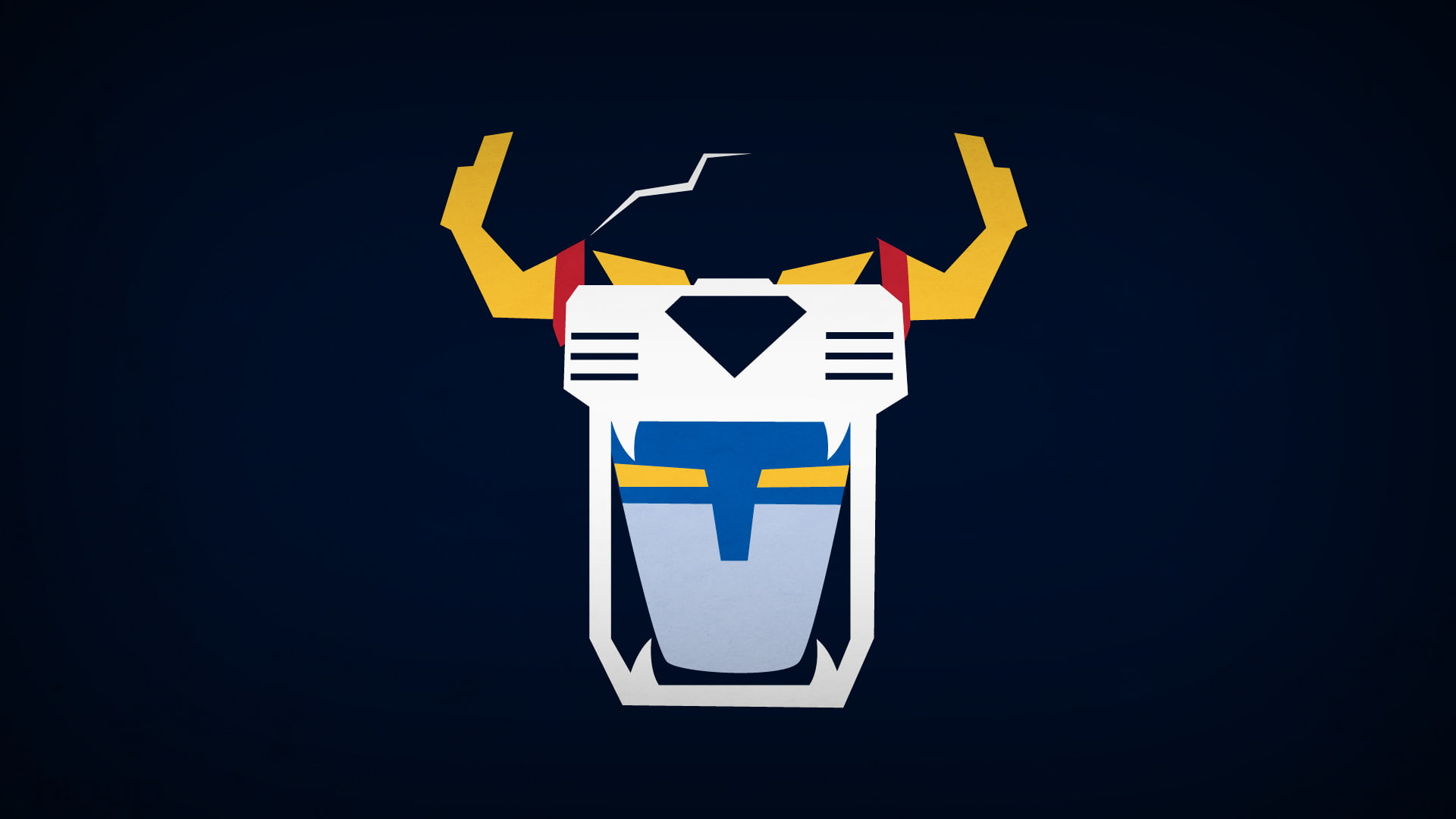 minimalism, 1080P, voltron, blo0p, HD Wallpaper