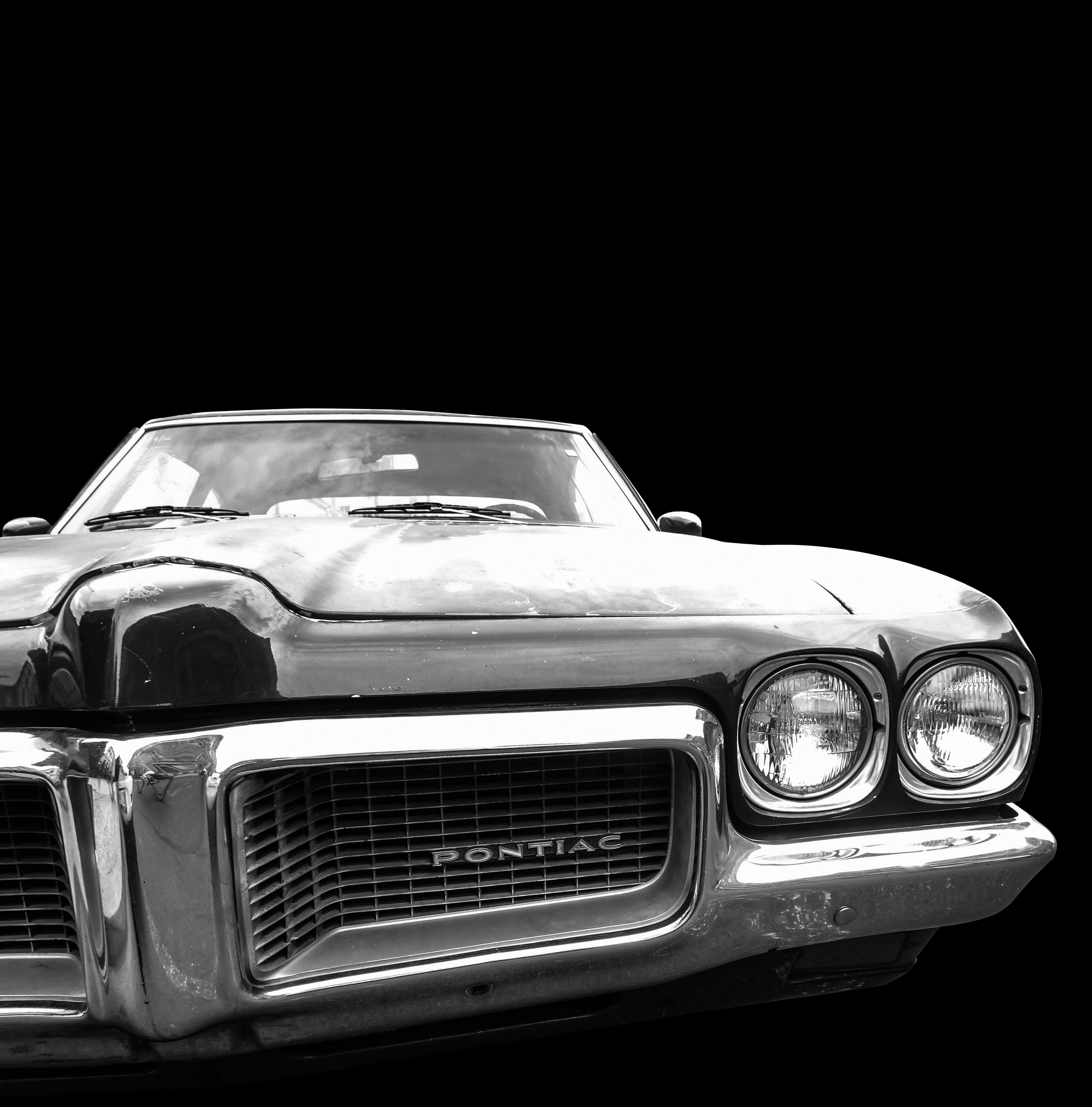 lights, mode of transportation, studio shot, indoors, headlight, transportation, metal, berlin, black background, 4K, shiny, germany, bumper, vehicle light, Phone HD Wallpaper