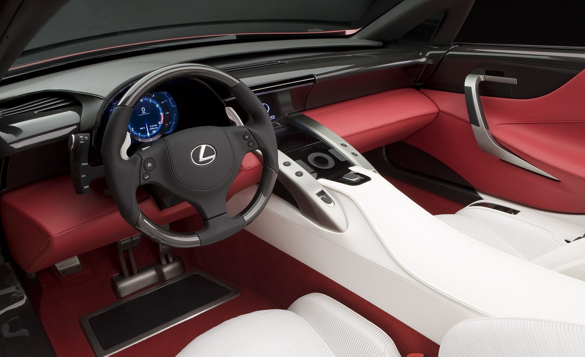control panel, indoors, mode of transportation, vehicle interior, modern, Car Interiors, gearshift, 1080P, wheel, car, control, Interior, glass - material, HD Wallpaper