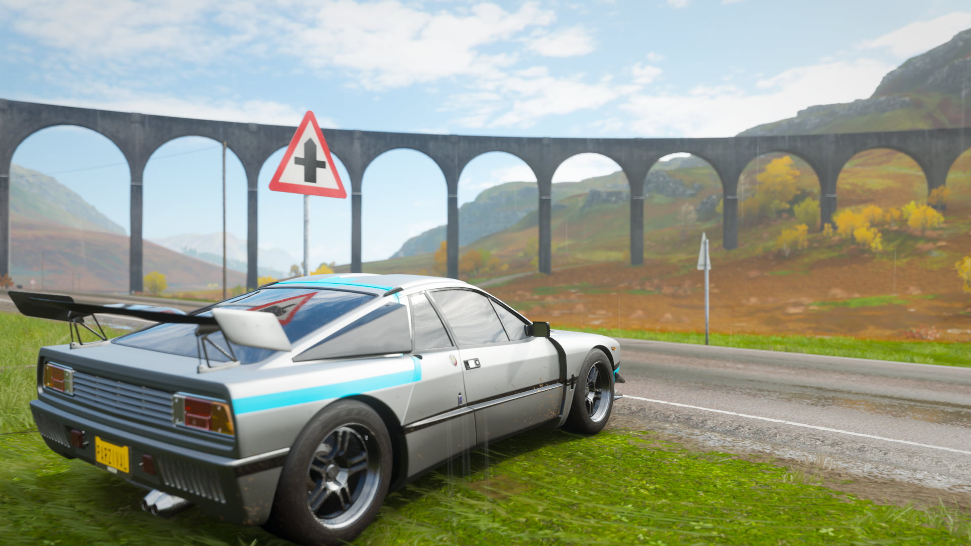 Forza, car, video games, Forza Horizon 4, 1080P, Lancia 037, HD Wallpaper