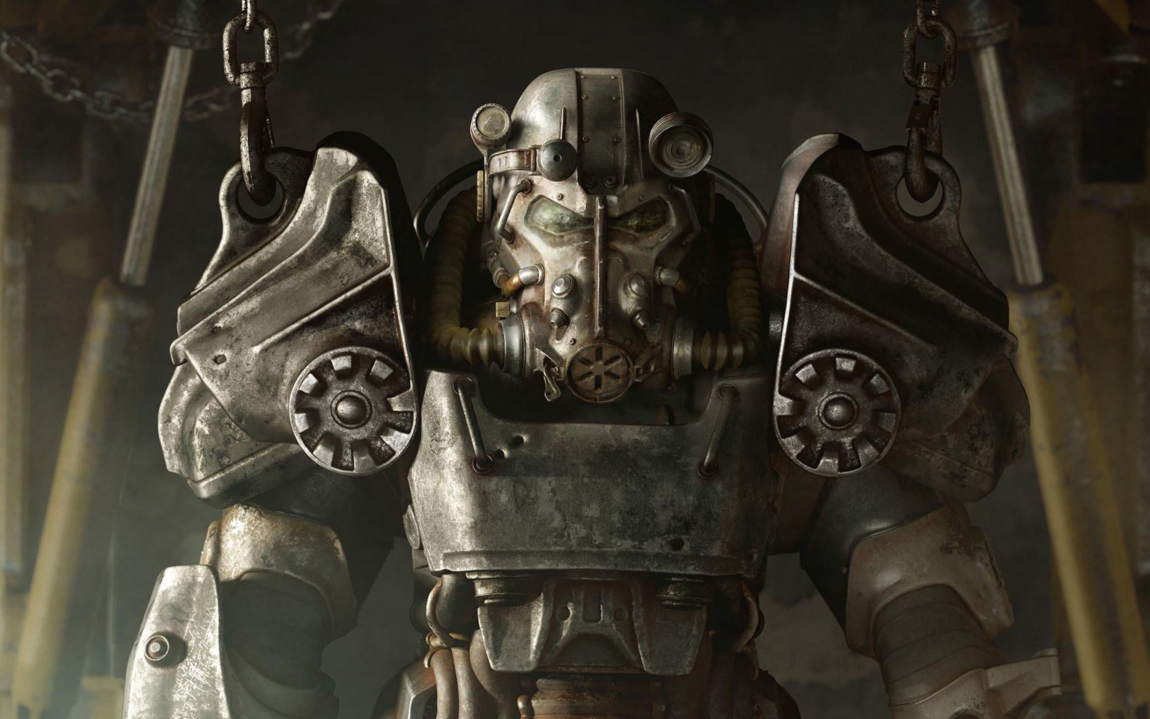 bethesda game studios backgrounds, fallout 4, 4K, bethesda softworks, HD Wallpaper