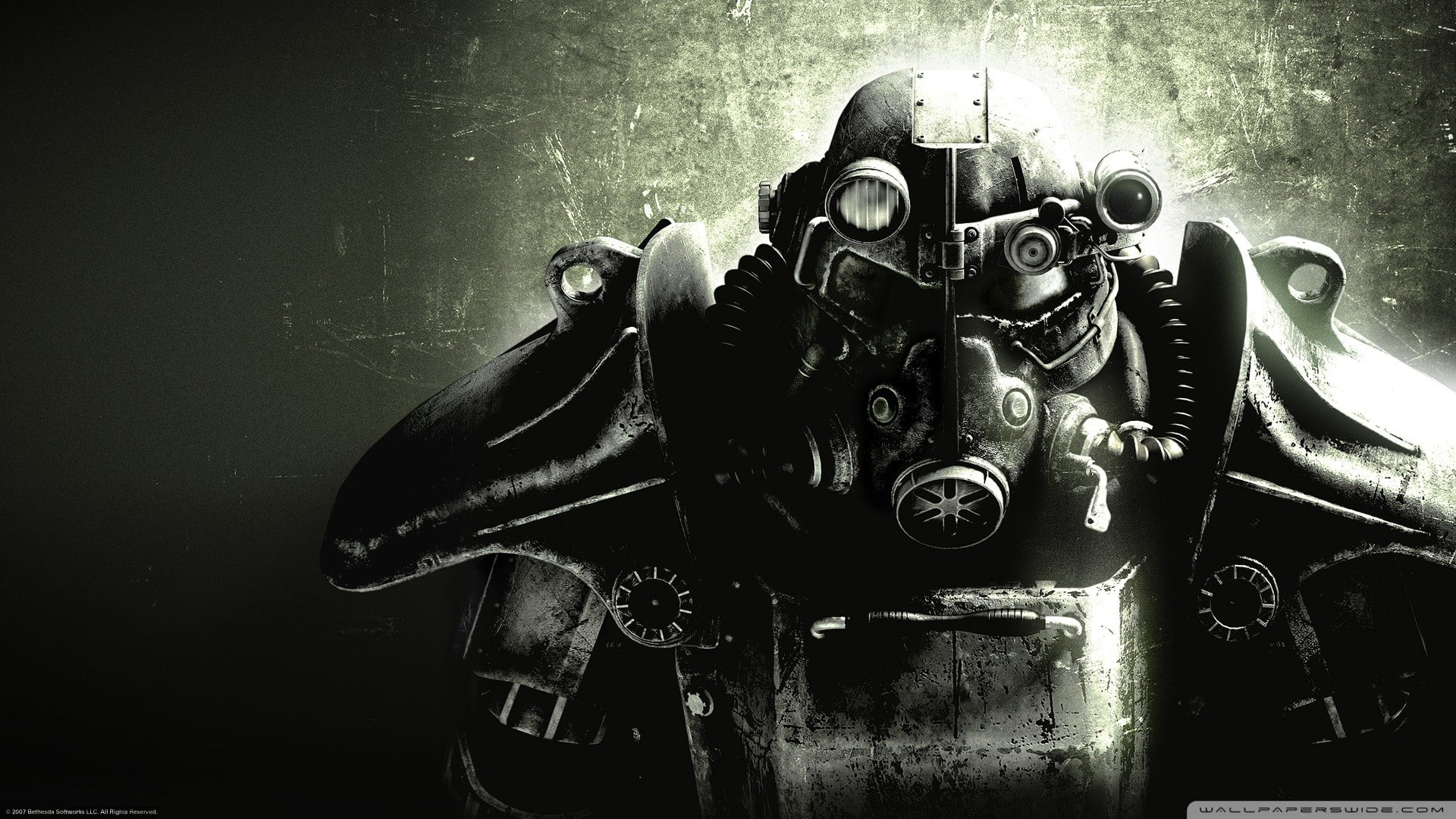 wall - building feature, fallout 3 brotherhood of steel, creativity, metal, disguise, representation, protection, 1080P, auto post production filter, the past, HD Wallpaper