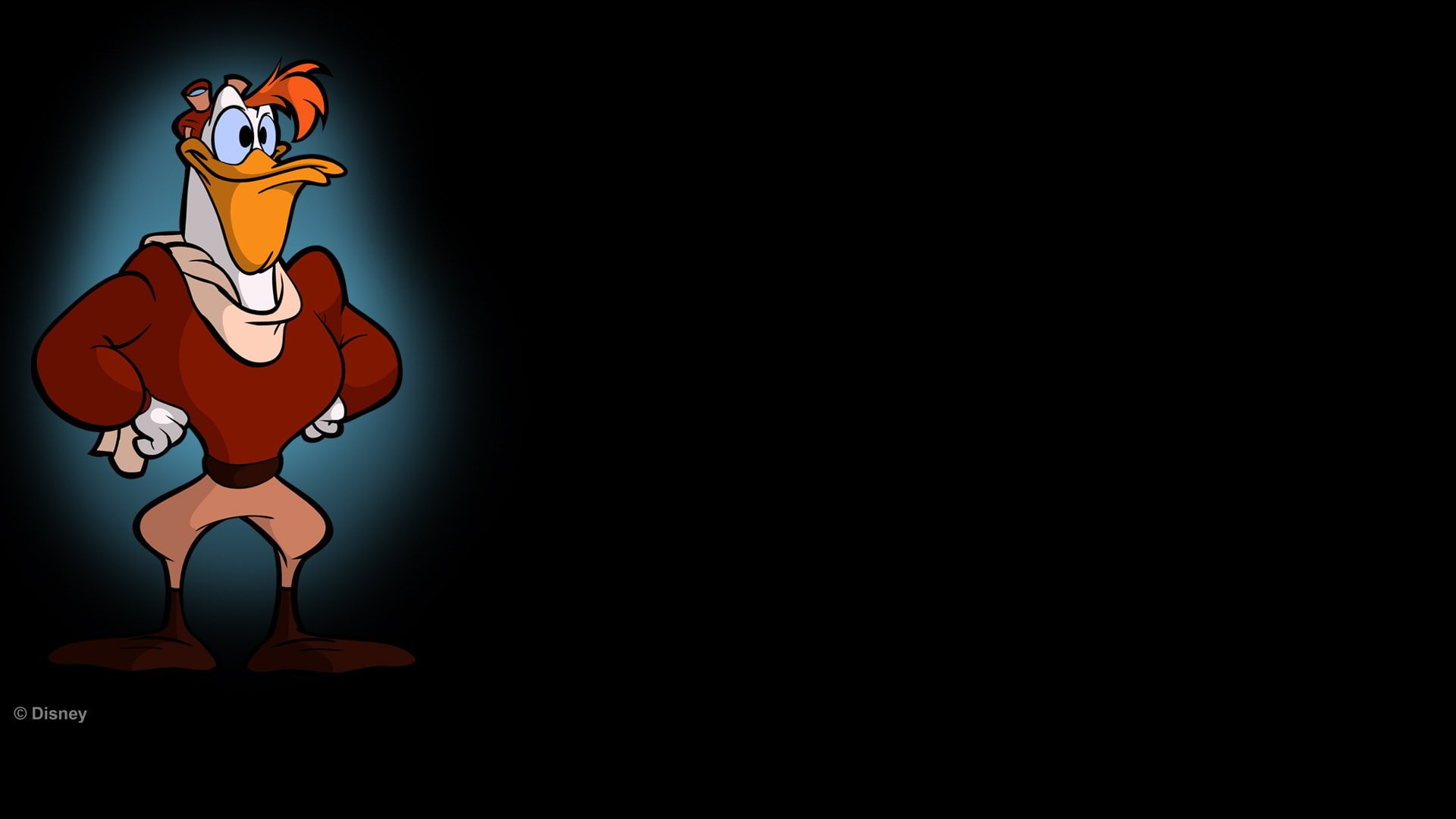 sport, ducktales, indoors, cartoon, no people, emotion, single object, representation, 1080P, food and drink, copy space, black background, still life, HD Wallpaper