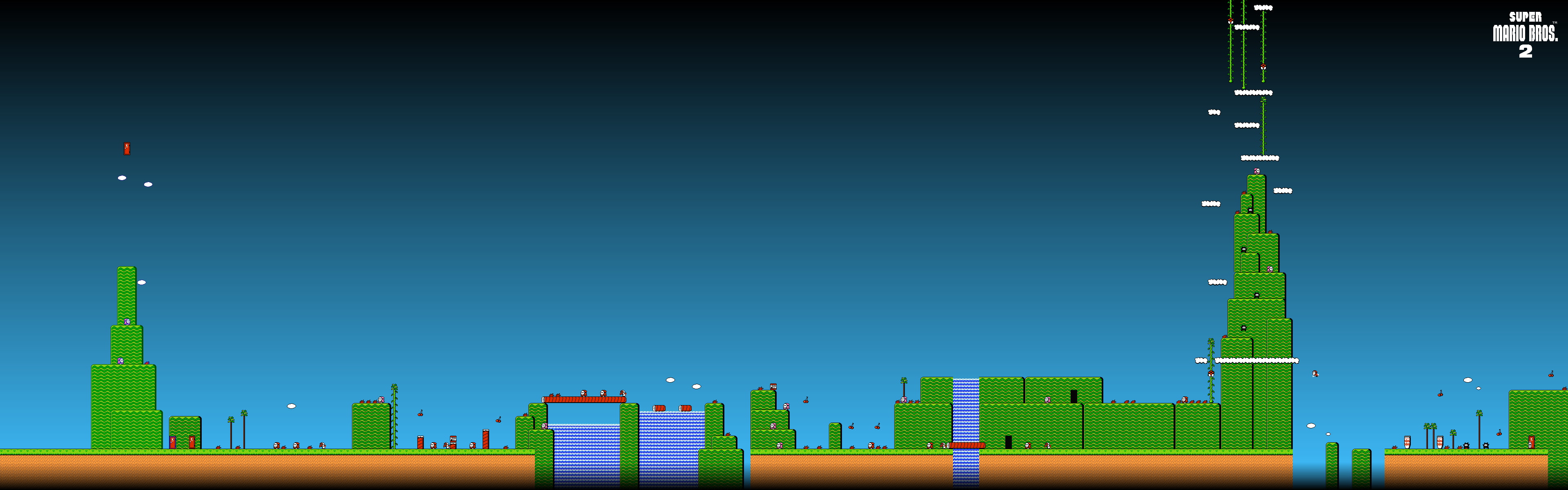 4K, Super Mario Bros. 2, Mario, HD Wallpaper