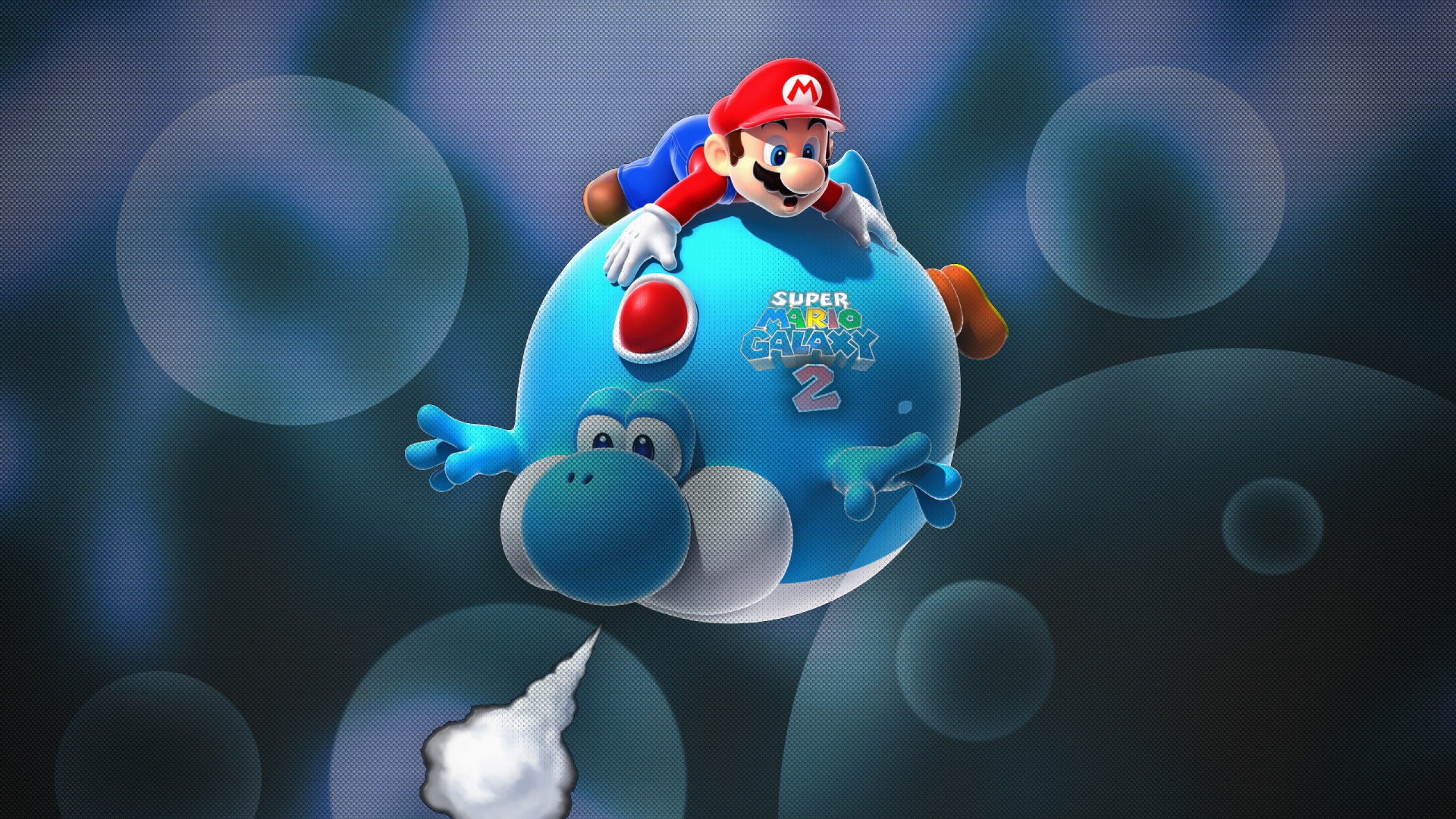 Galaxy, Mario, games, Yoshi  Super, super mario, Galaxy 2, 2K, 2560x1440, HD Wallpaper