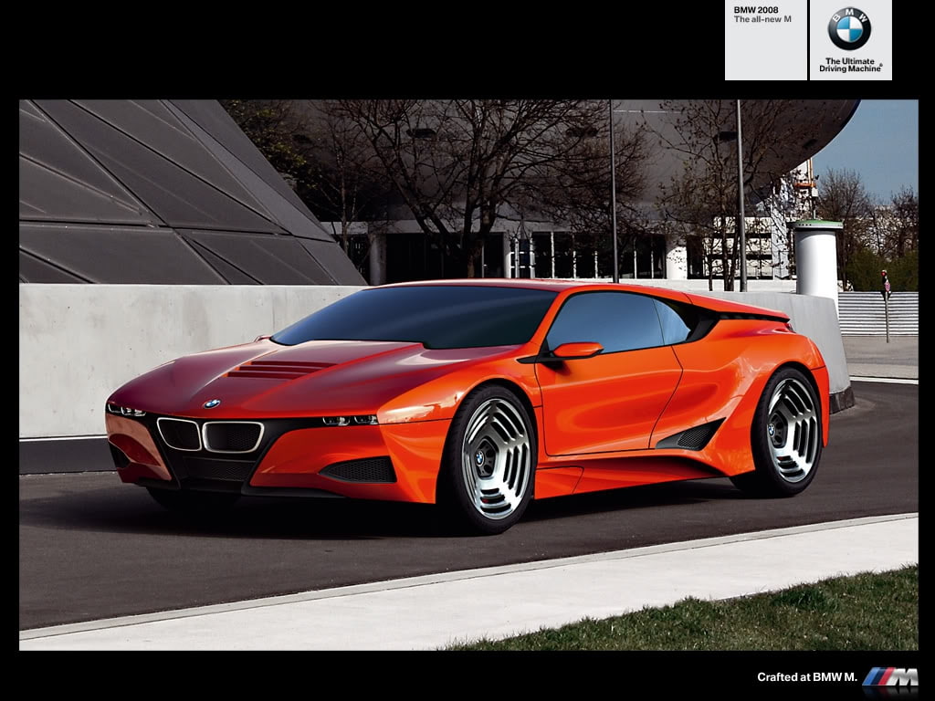 BMW M1, cars, BMW, m, future, art, m1, m1 concept car, hd, 480P, HD Wallpaper