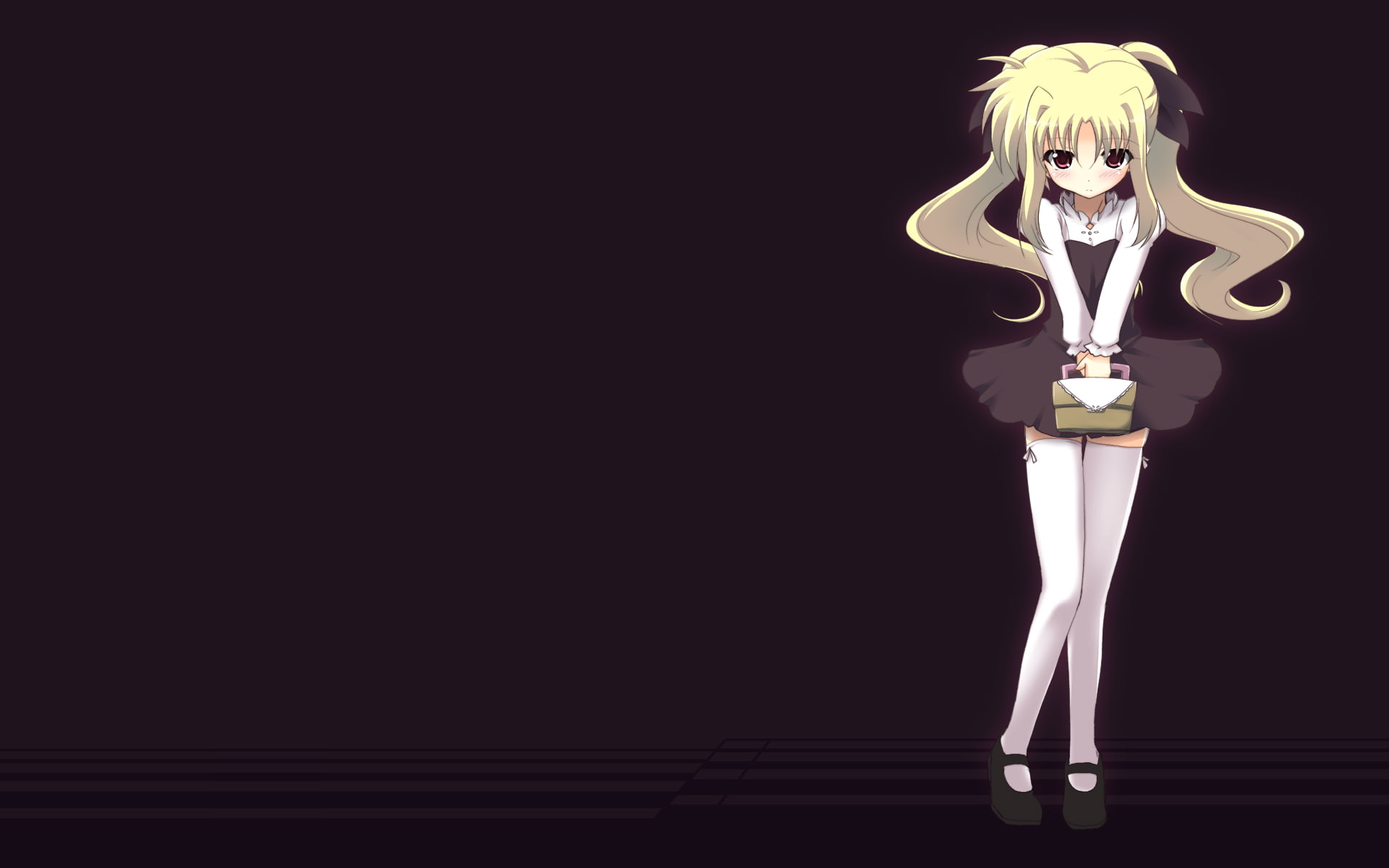 Fate Testarossa, Magical Girl Lyrical Nanoha, Anime, 1080P, HD Wallpaper